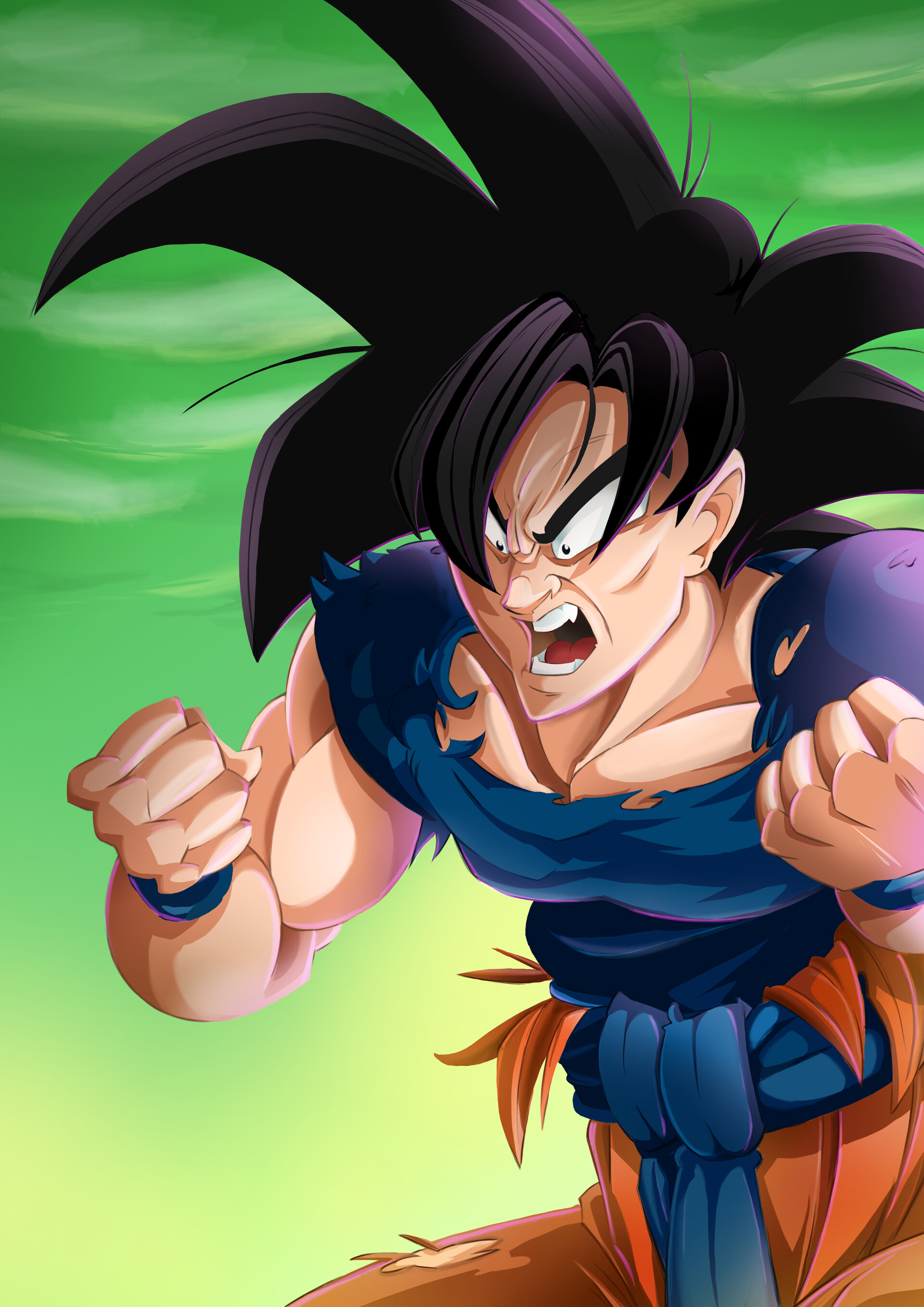 ArtStation - Goku Super Sayajin 5