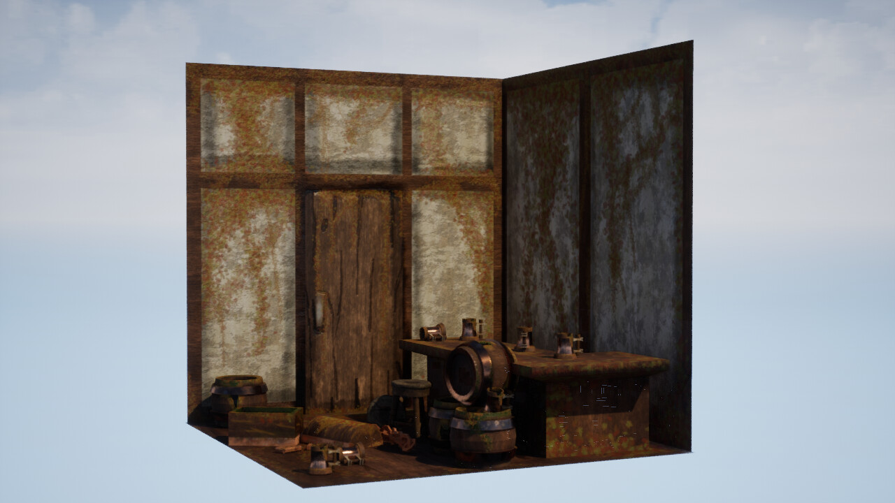 Abandoned Tavern Diorama