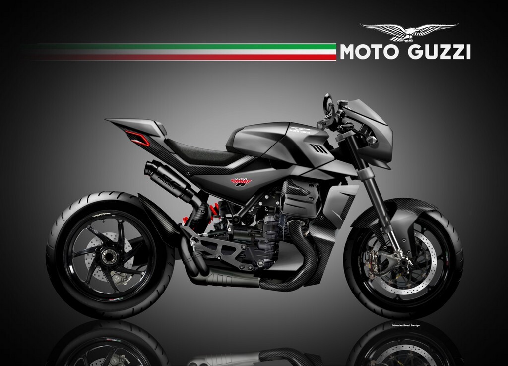 MOTO GUZZI V100 NERA