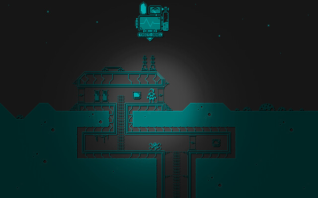 Test Render of early game scene.