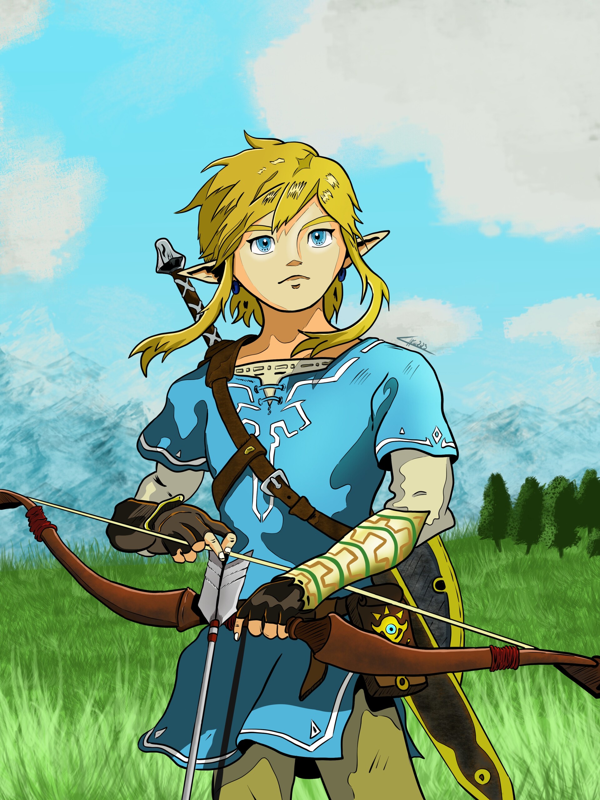 ArtStation Link BOTW