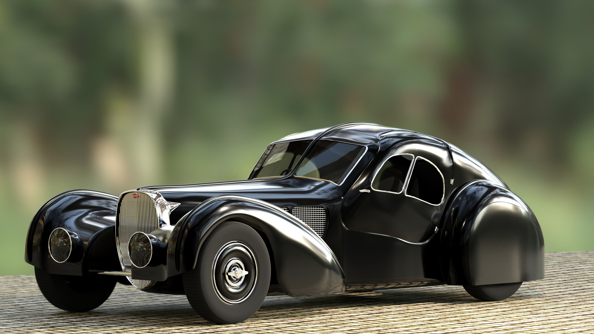 ArtStation - Bugatti Type 57 SC Atlantic