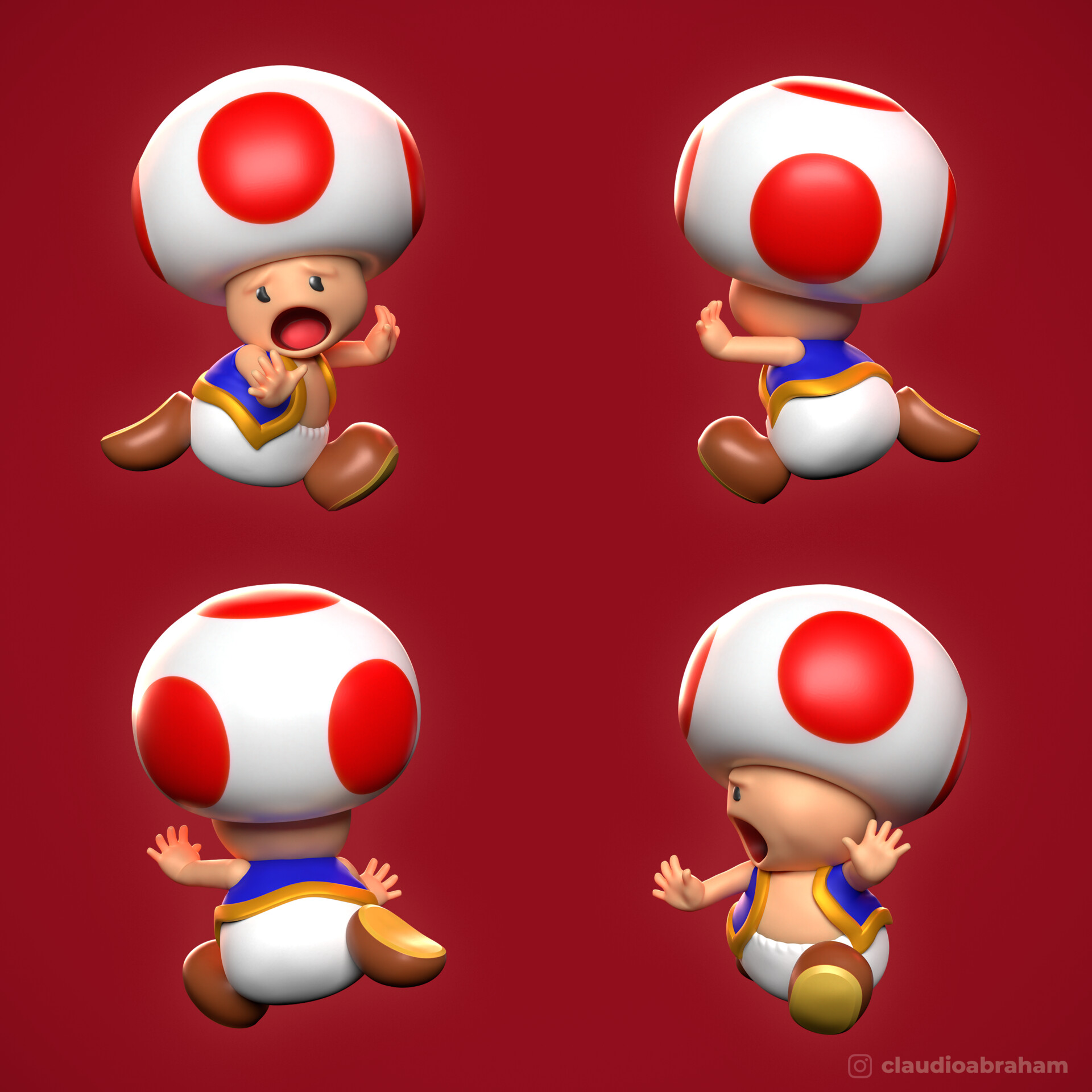 ArtStation - cenário do jogo super Mario bros