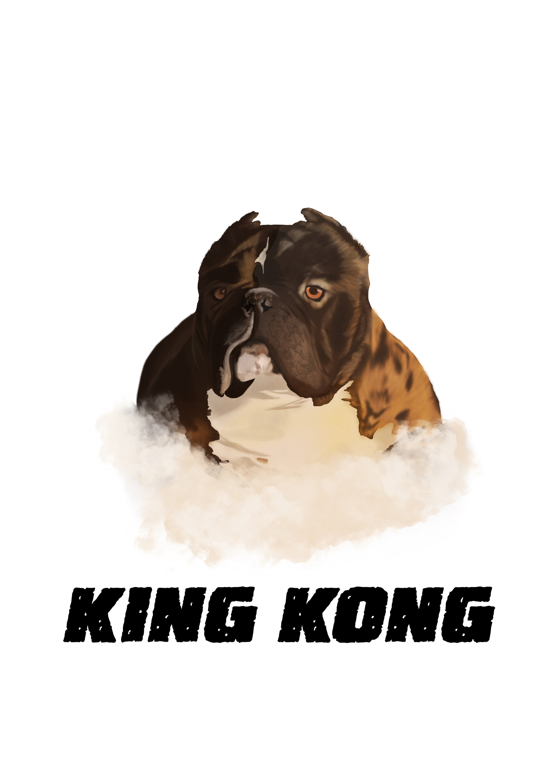 ArtStation King Kong Digital Painting