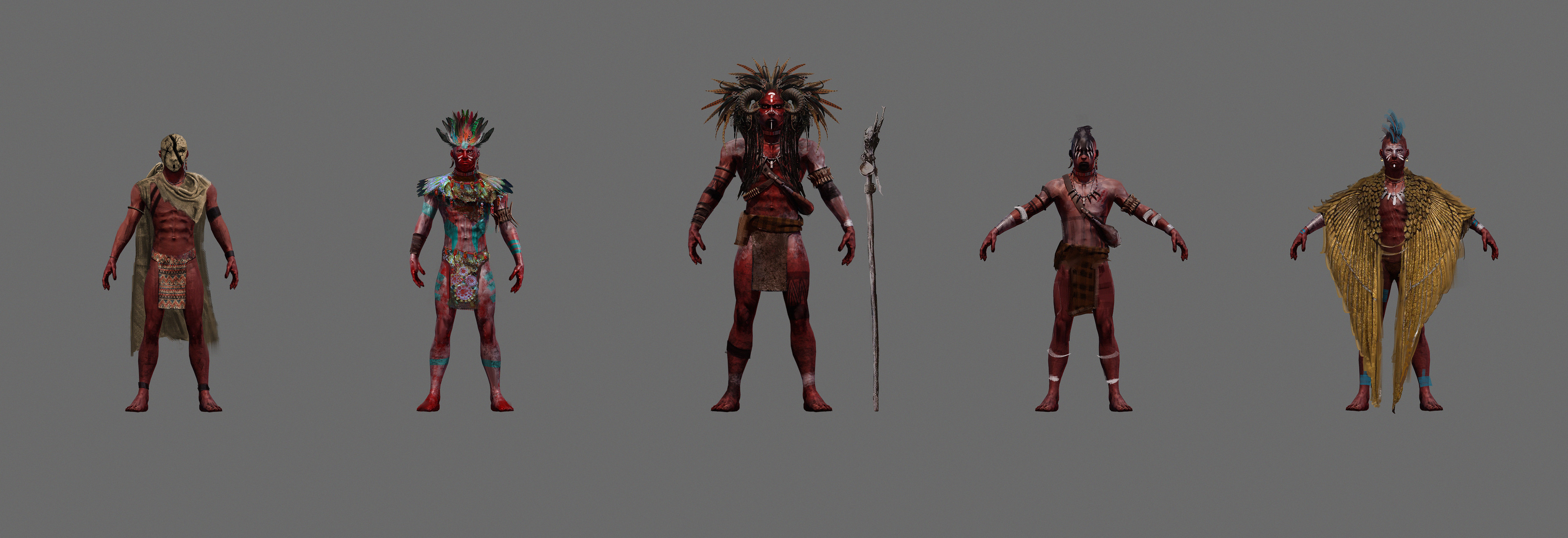 rough characters idea - clothes 