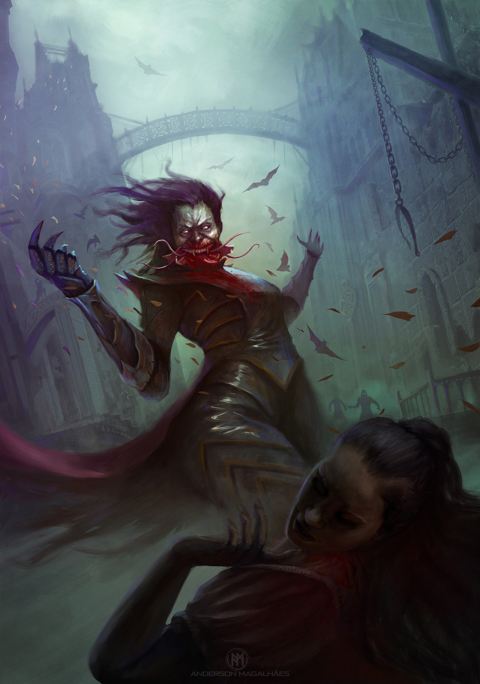 ArtStation The Vampire Attack