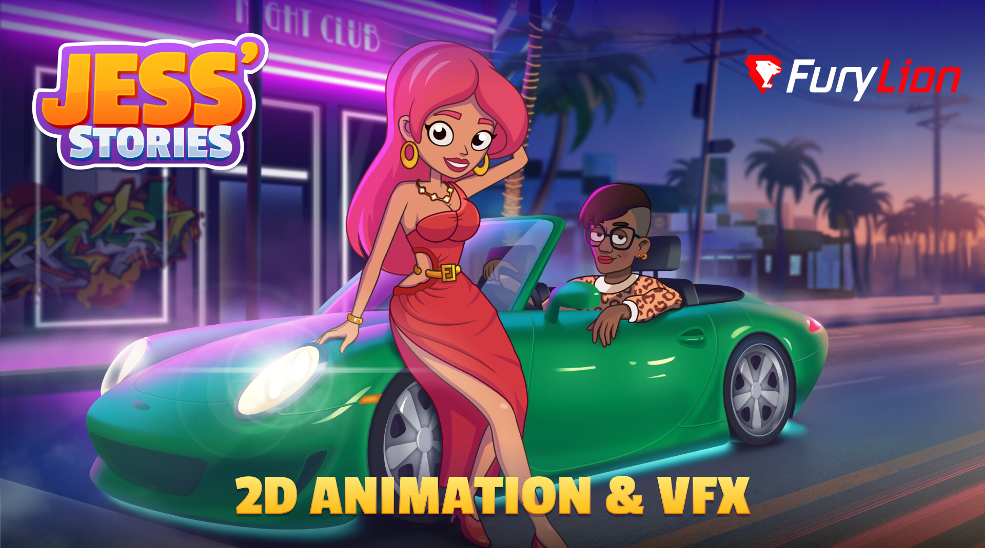 ArtStation Animation VFX for mobile game Jess's Stories