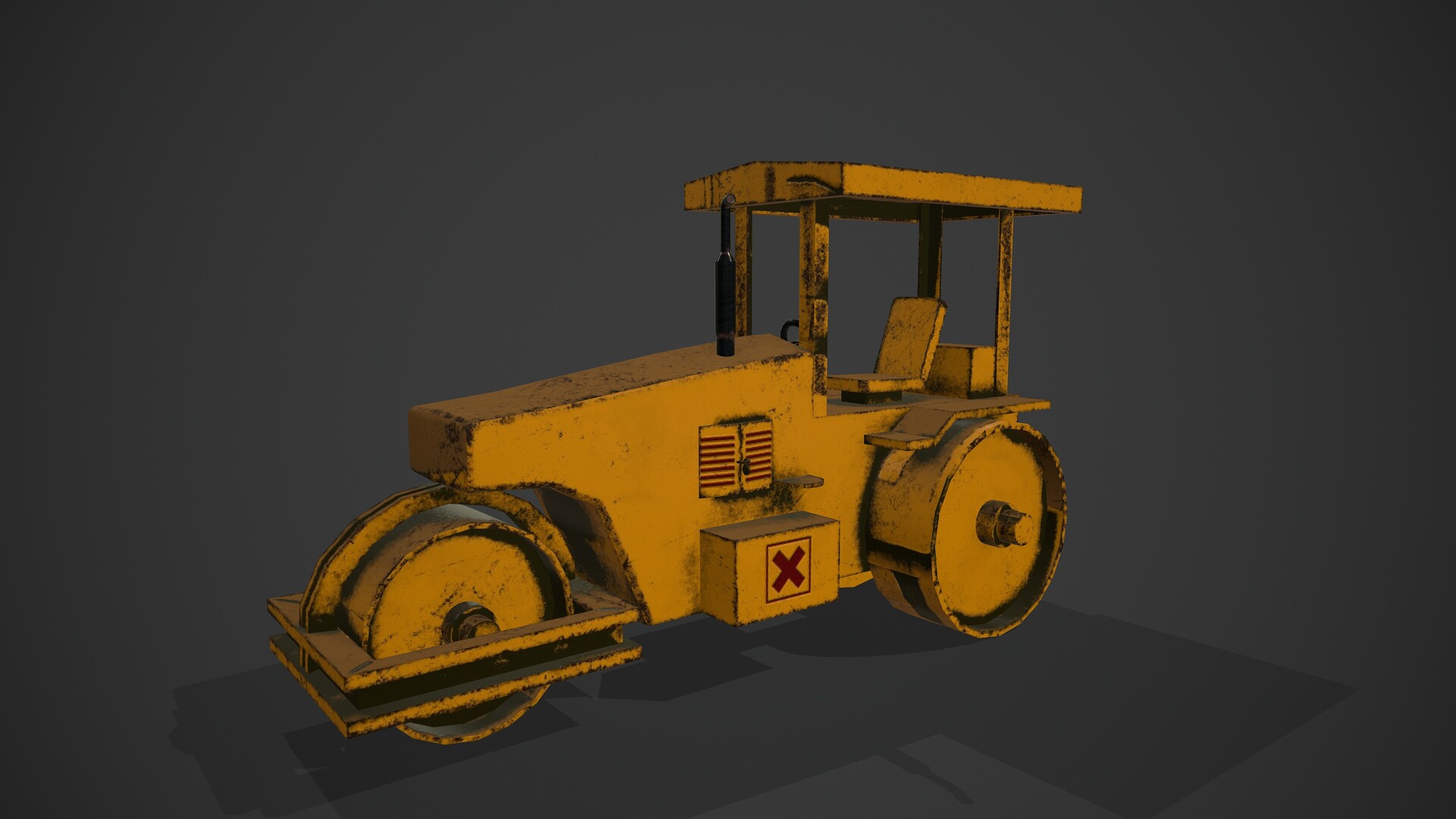 ArtStation - ROAD ROLLER