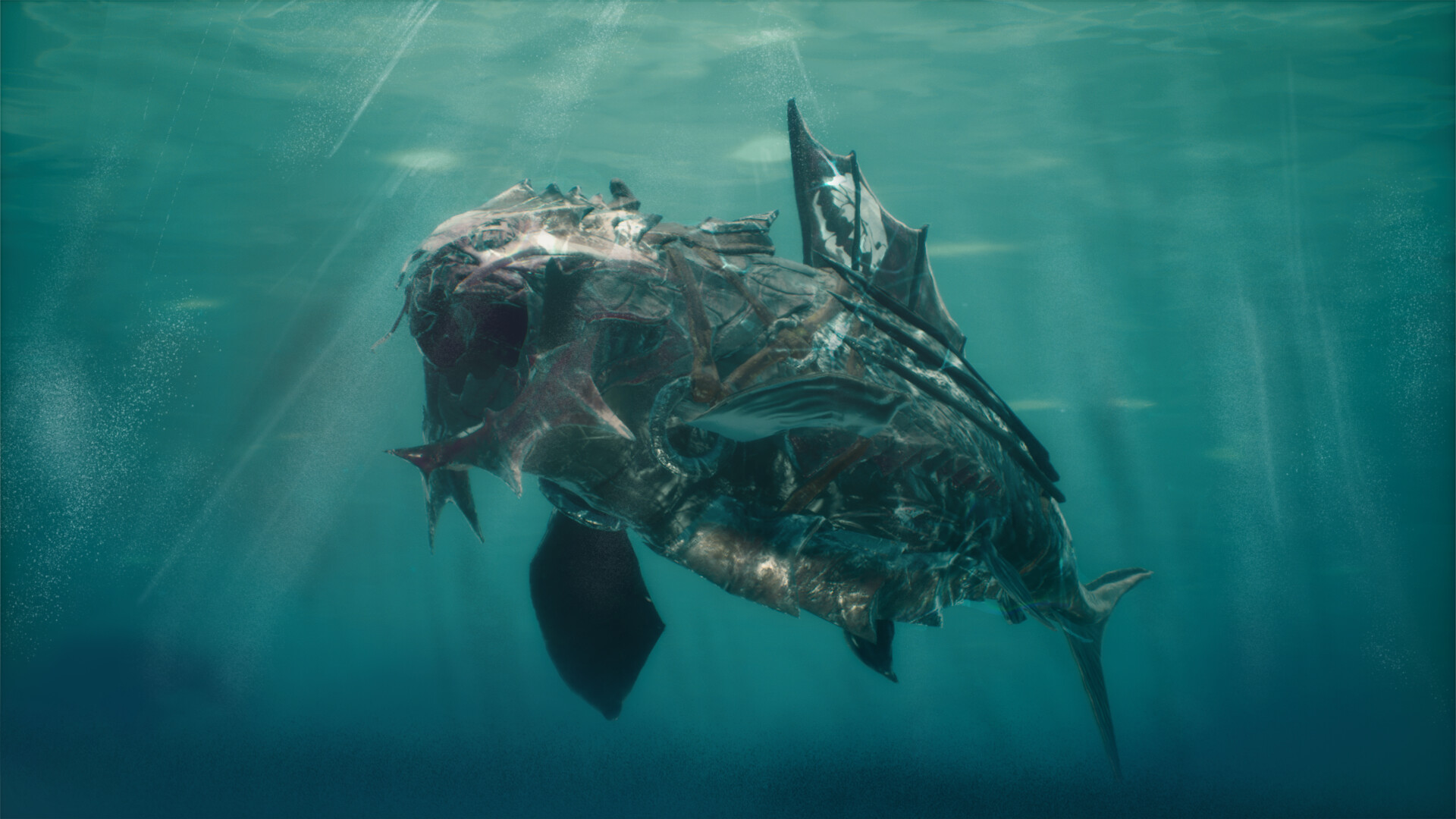 ArtStation - Battle Fish - Creature