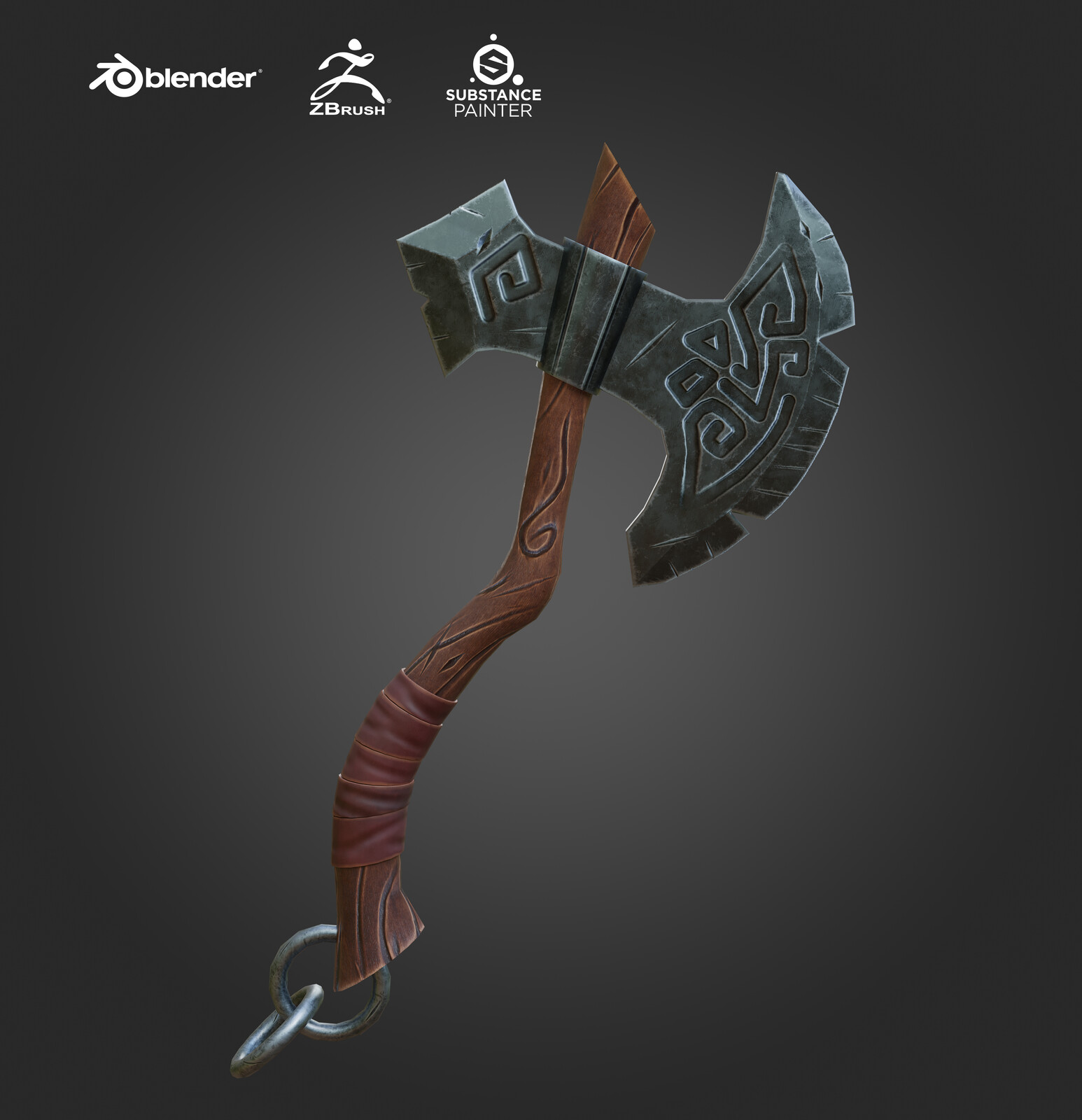 https://www.cgtrader.com/3d-models/military/armor/stylized-axe-game-ready