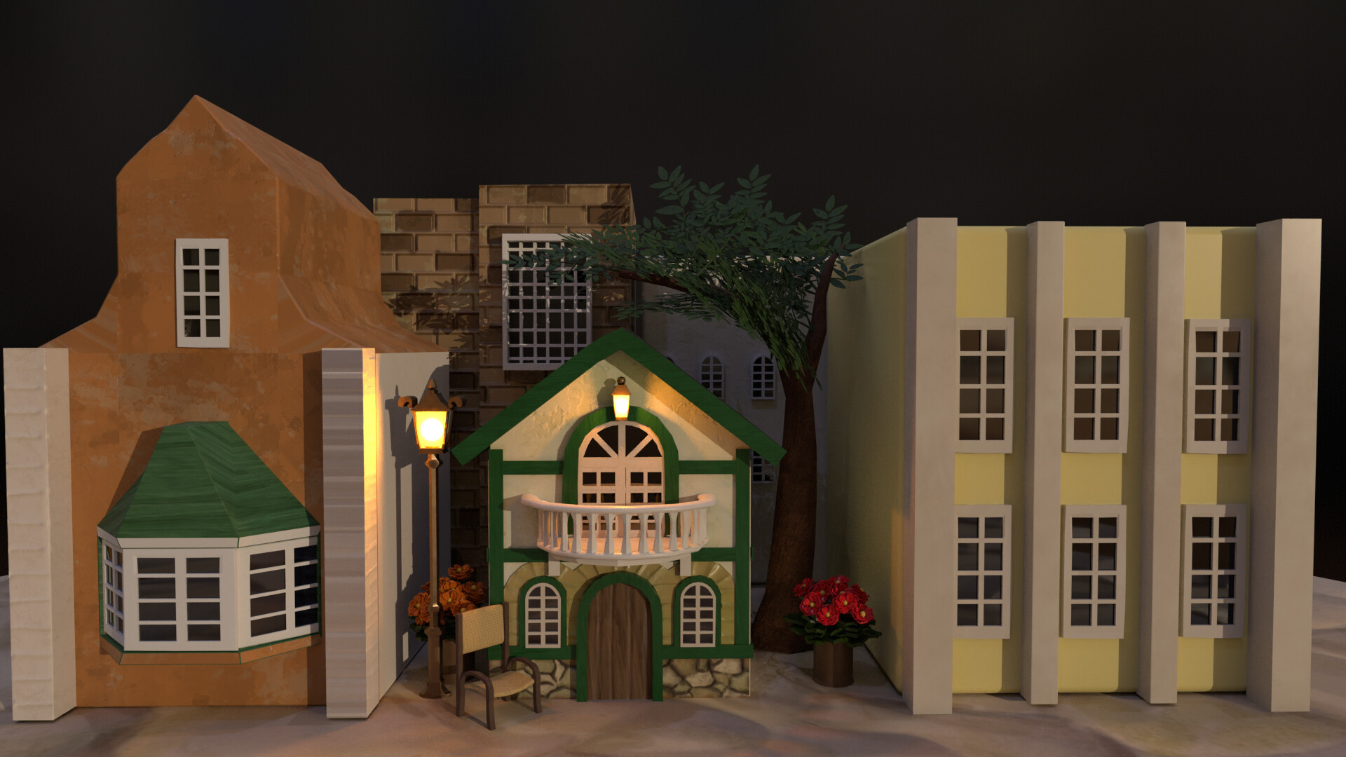 ArtStation - Cat Office in Studio Ghibli's "Cat Returns"