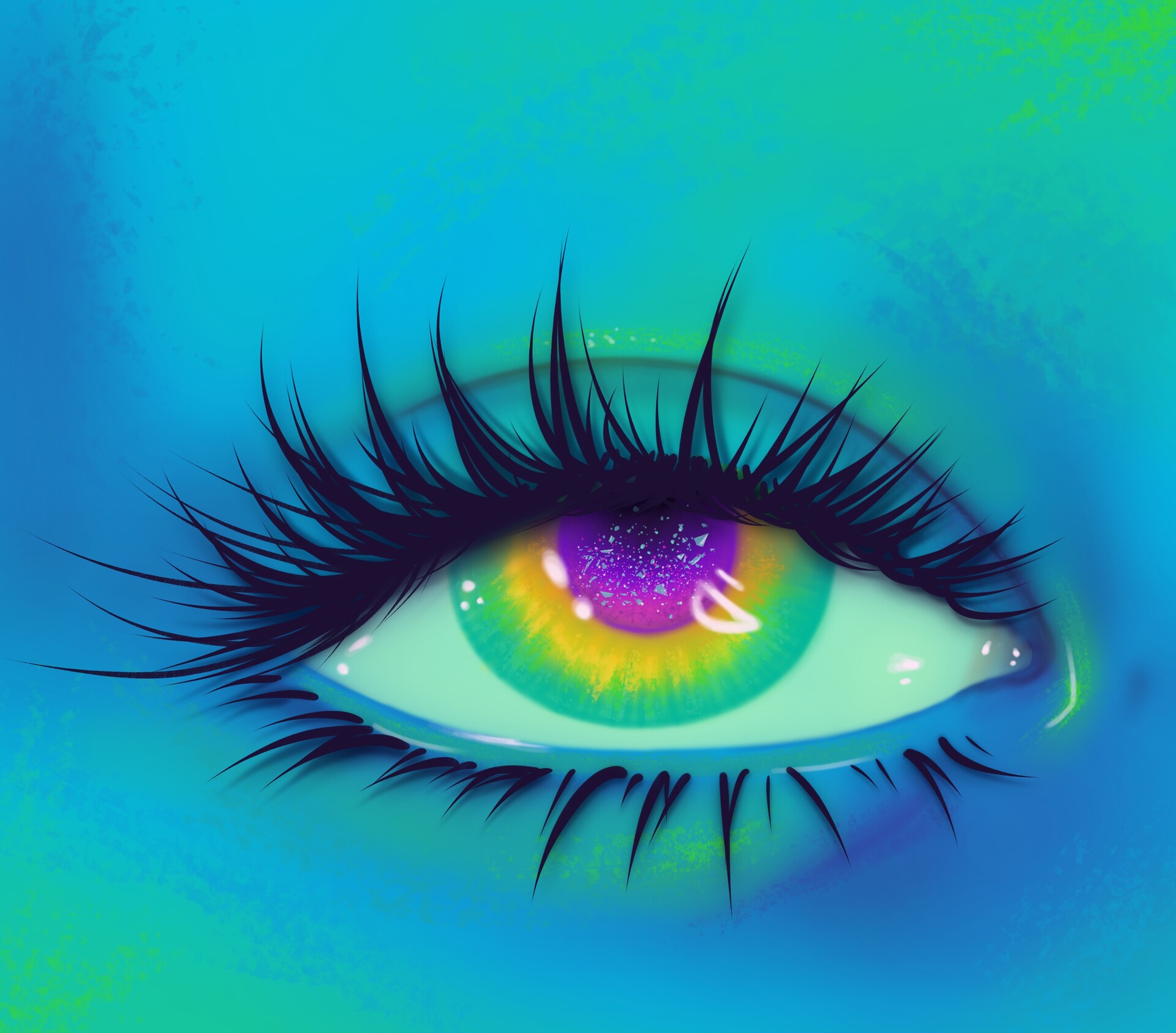 ArtStation - Eye study
