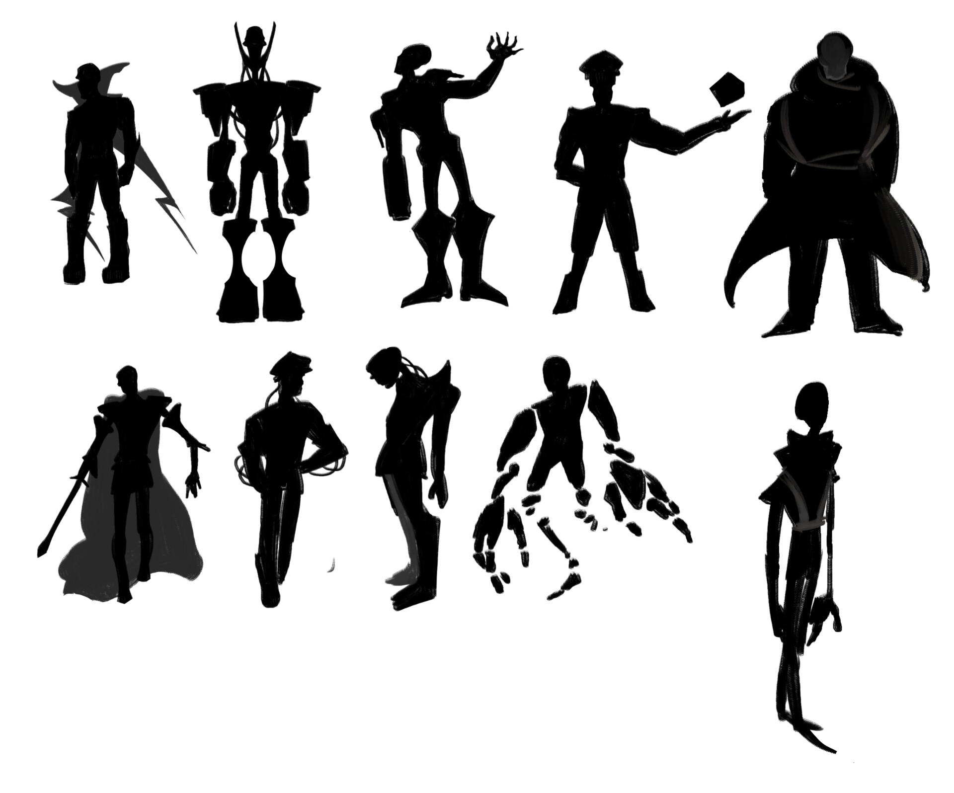 Red Skull silhouette