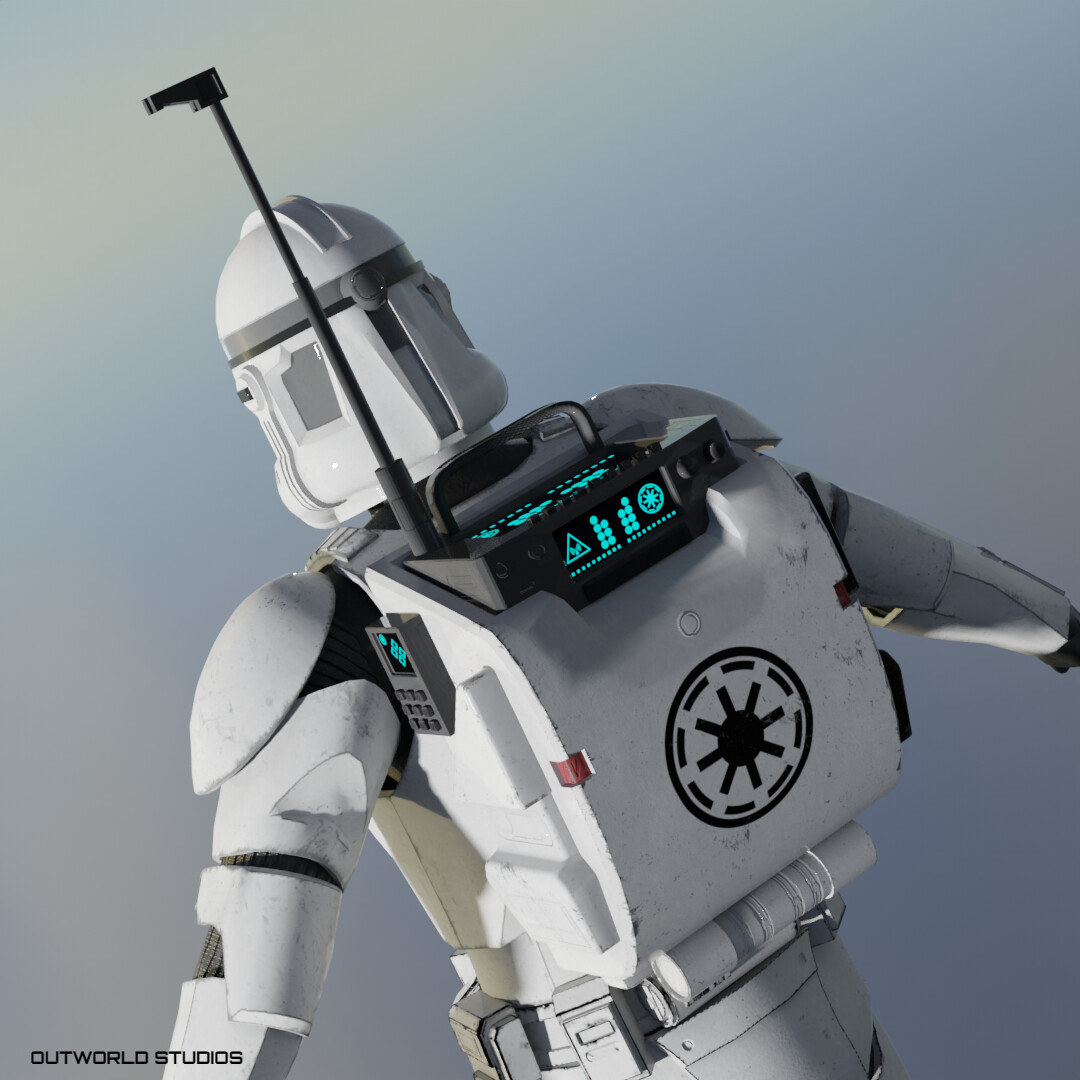 Clone trooper backpack store