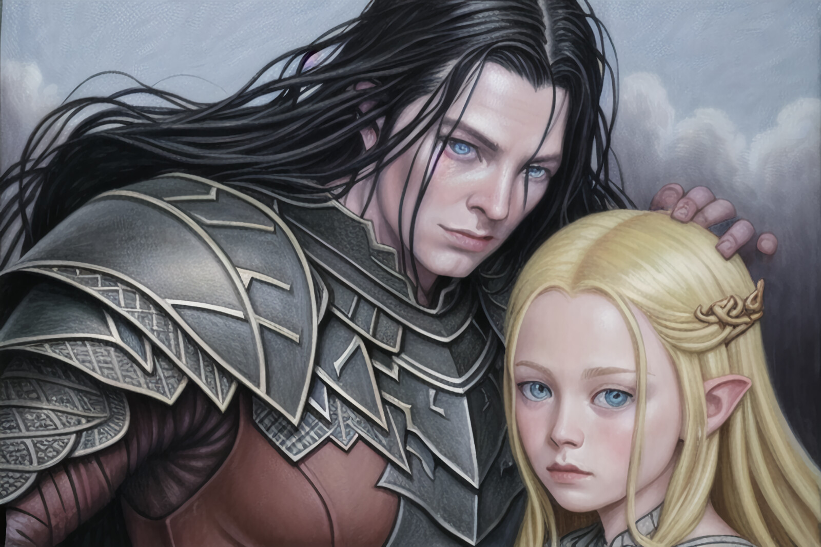 Fingolfin and Niece, Galadriel