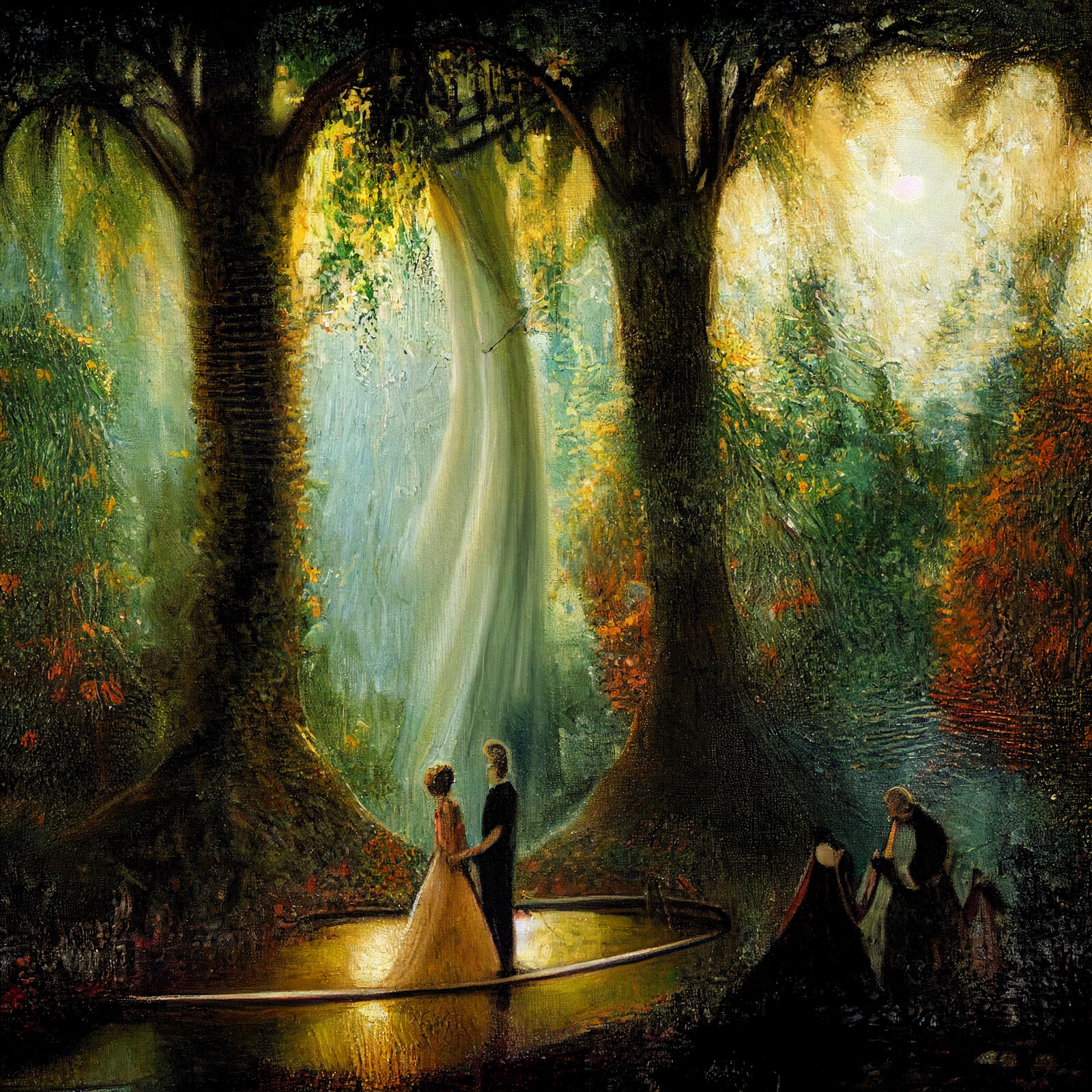 Wedding in Lothlórien