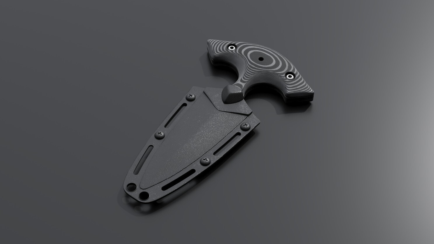 Push Dagger's Case: Front Side