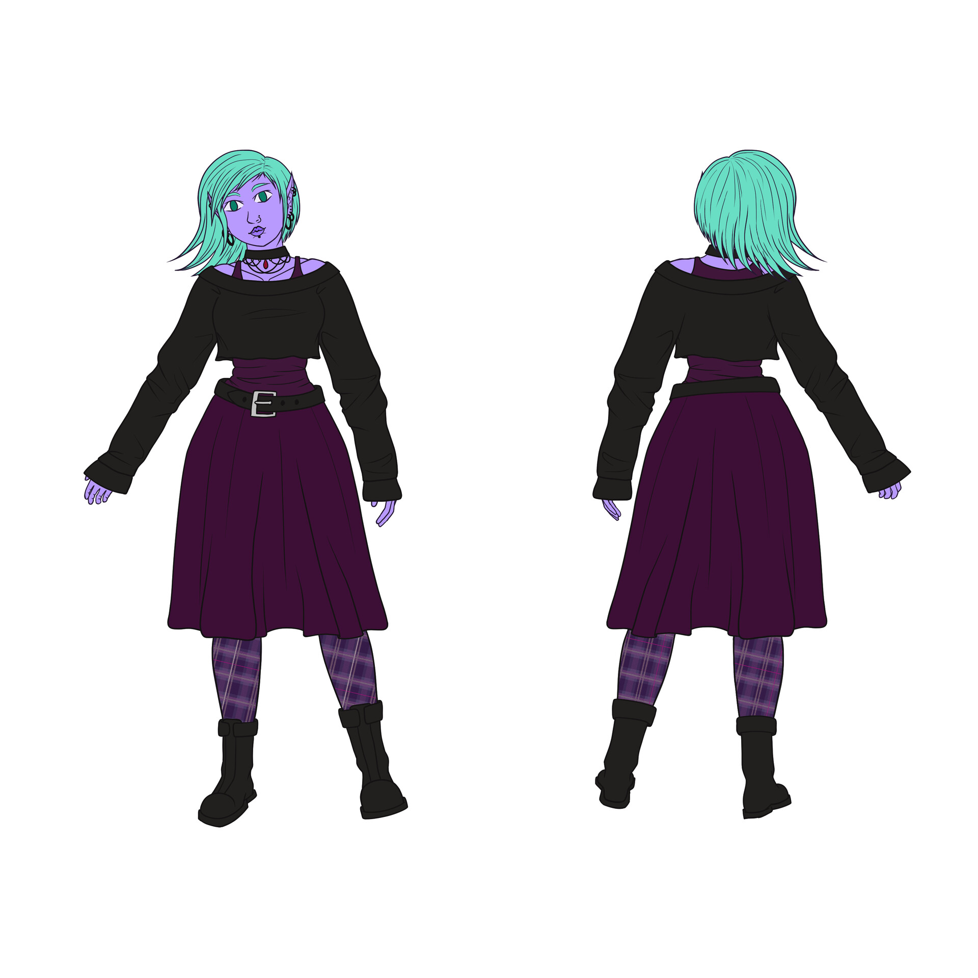 Pink skirt outfit online xenoverse 2