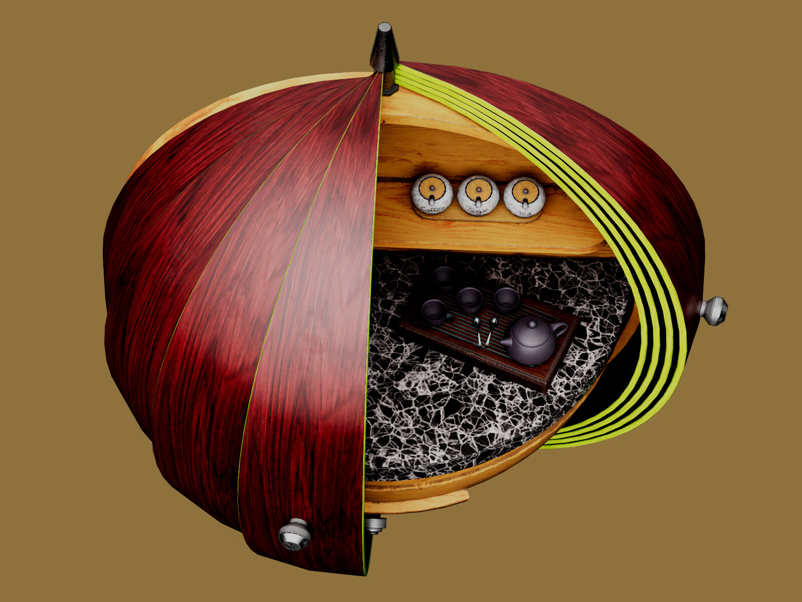 Stanislau Spherical shelf
