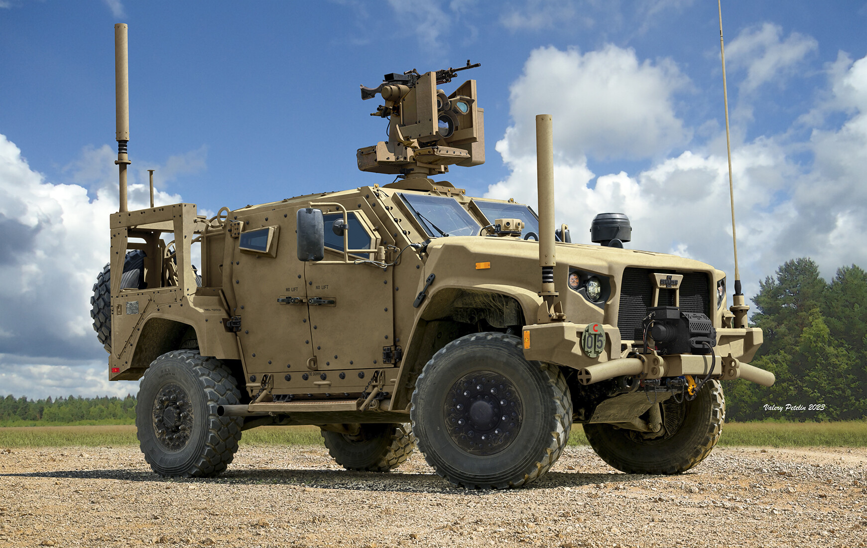 Valery Petelin - JLTV M1278A1 (box art for RFM )