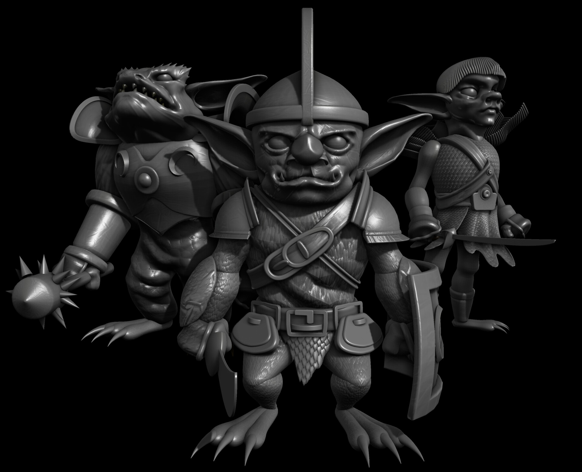 Curvy 3D - Goblins
