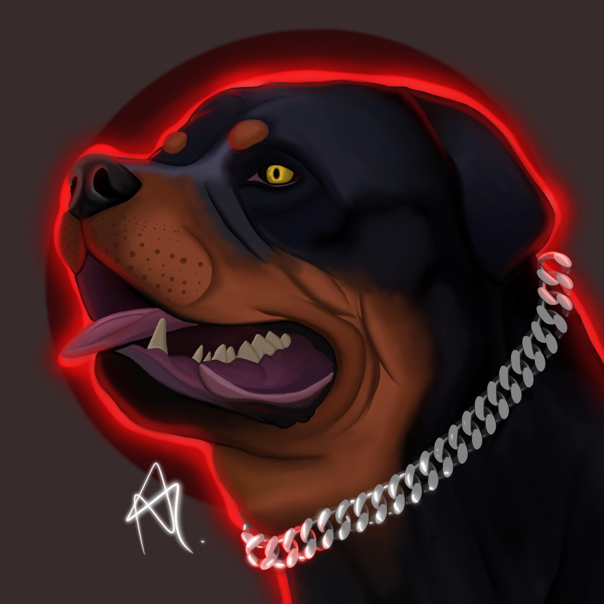 ArtStation - Rottweiler!