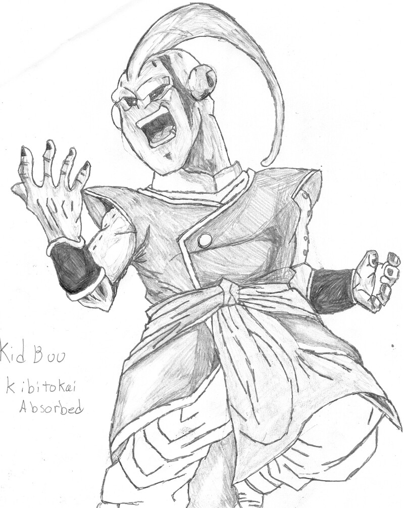 Recent Kid Buu drawing of mine. Which Majin Buu form is your favorite? :  r/Dragonballsuper