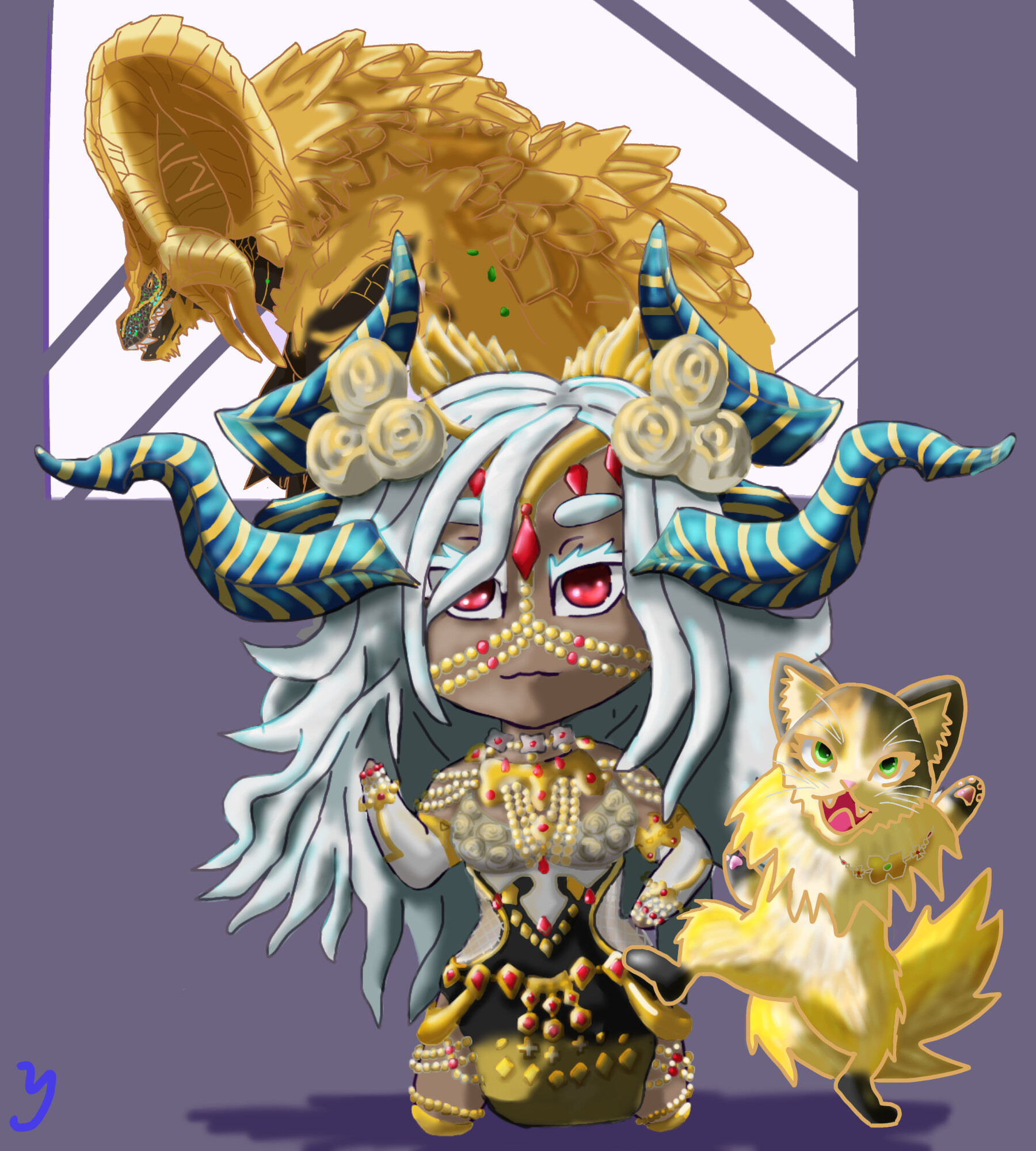 Mr Female Kulve Taroth Armor