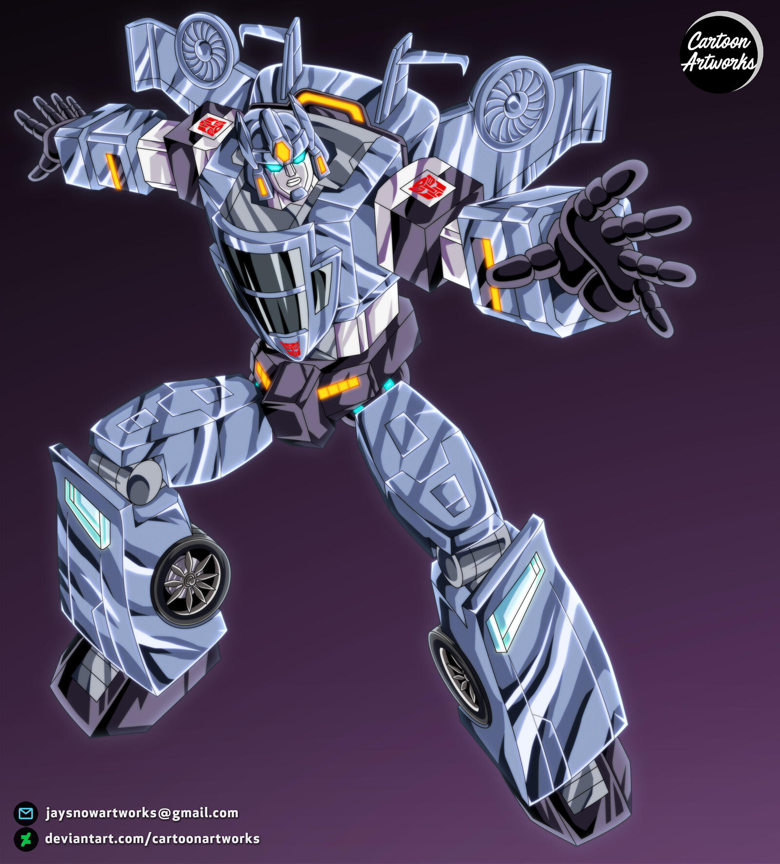 ArtStation Transformers OC Autobot = COMMISSION