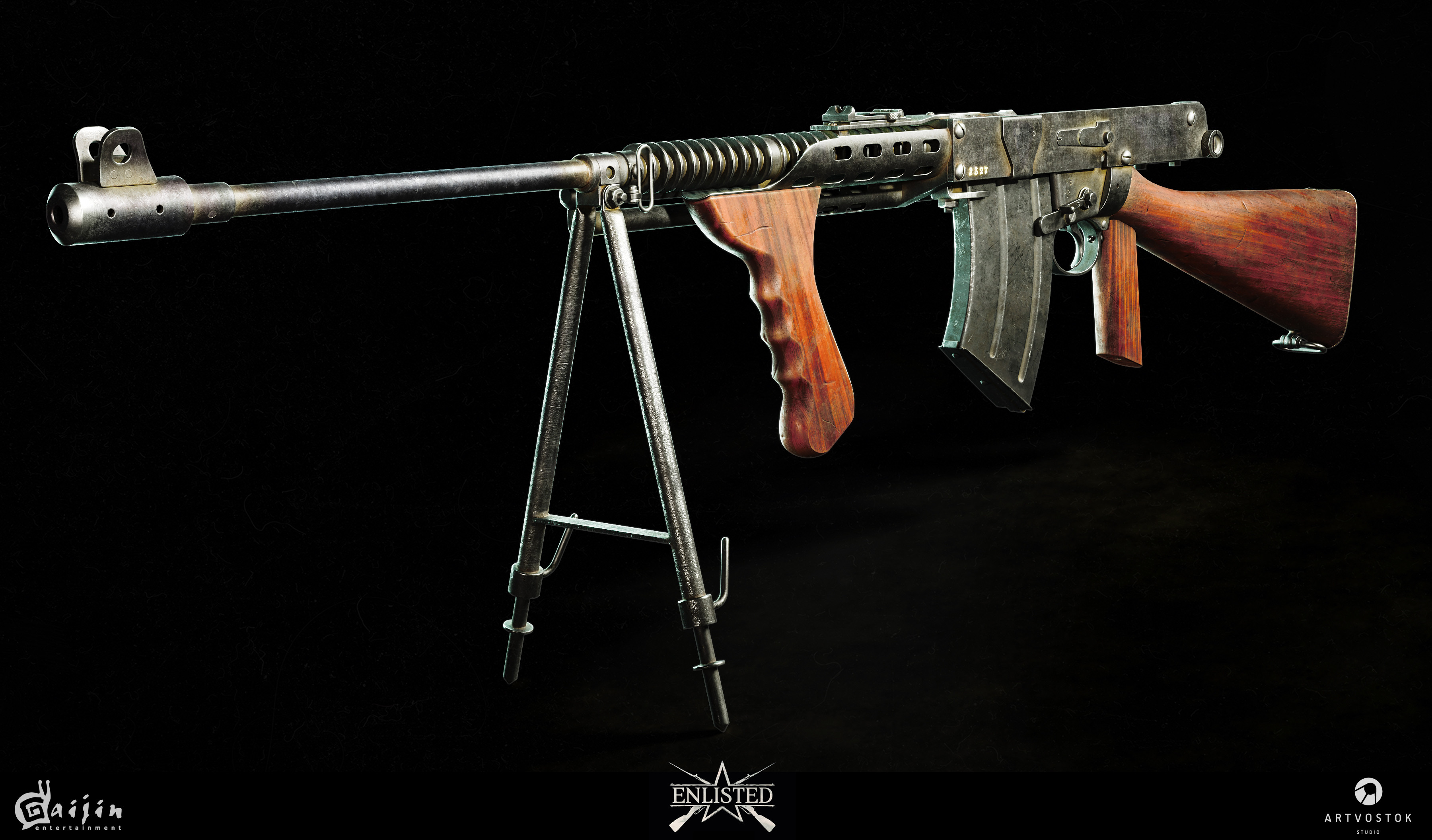 ARTVOSTOK STUDIO - Charlton automatic rifle