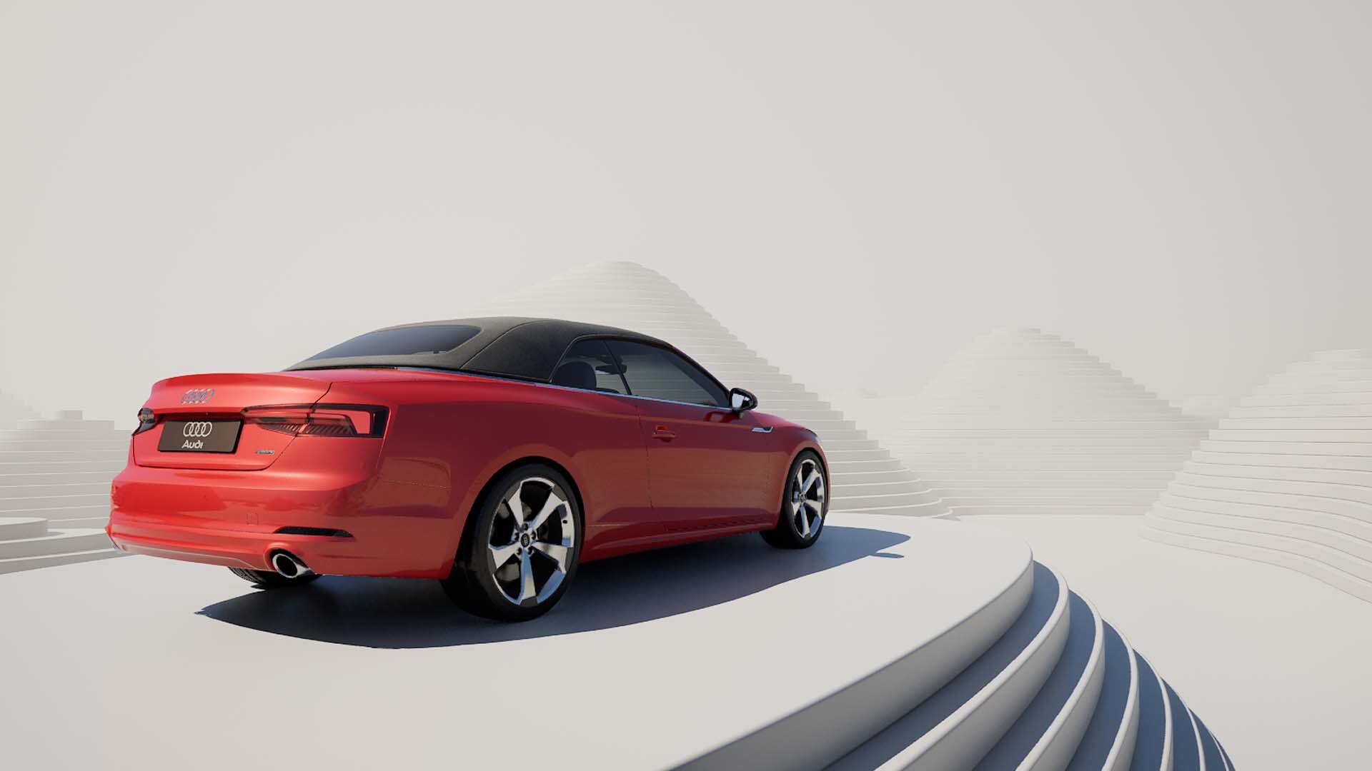 MODULUS Studio - Geometric Car Backgrounds (UE5)