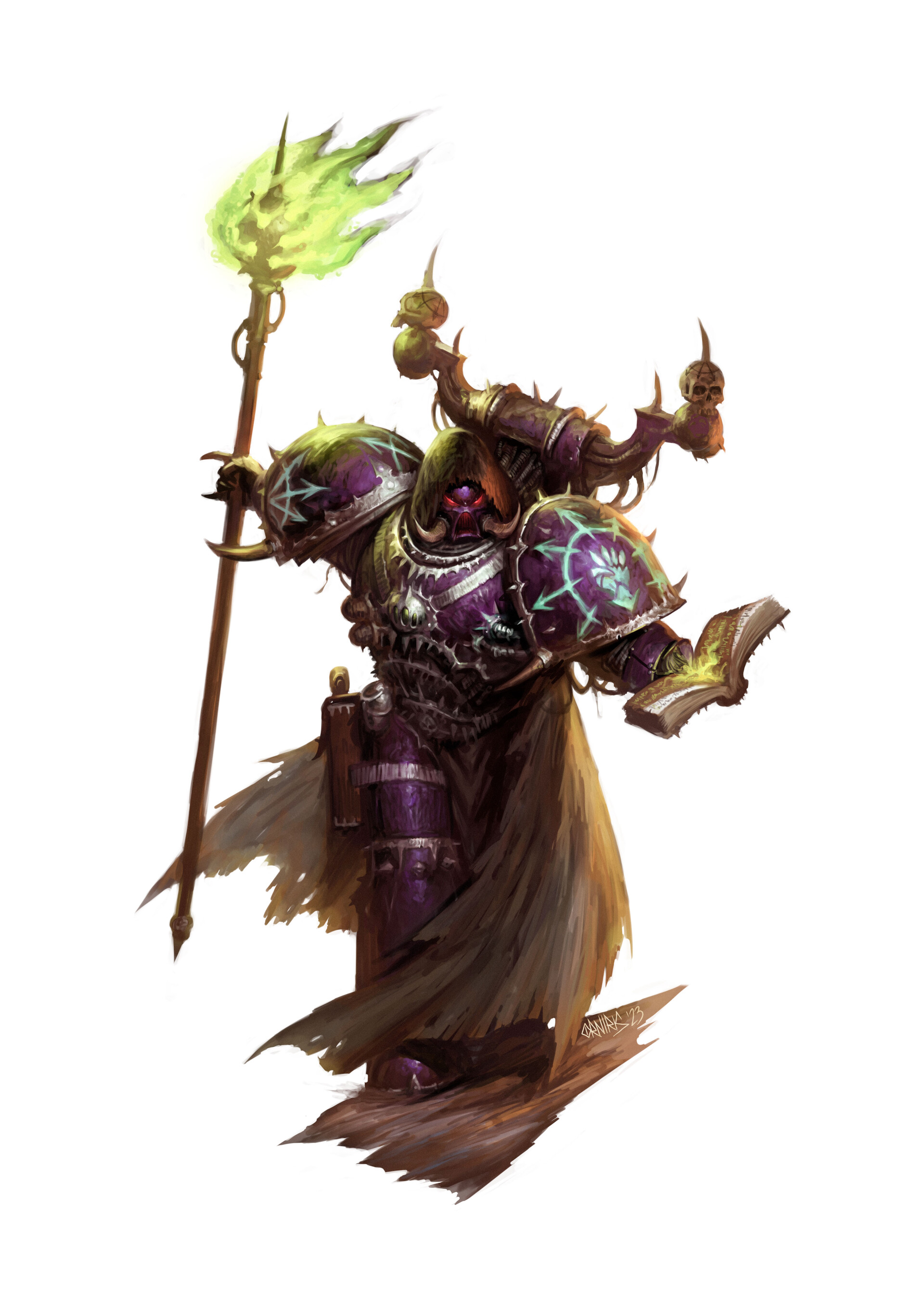 Chaos space online marine art