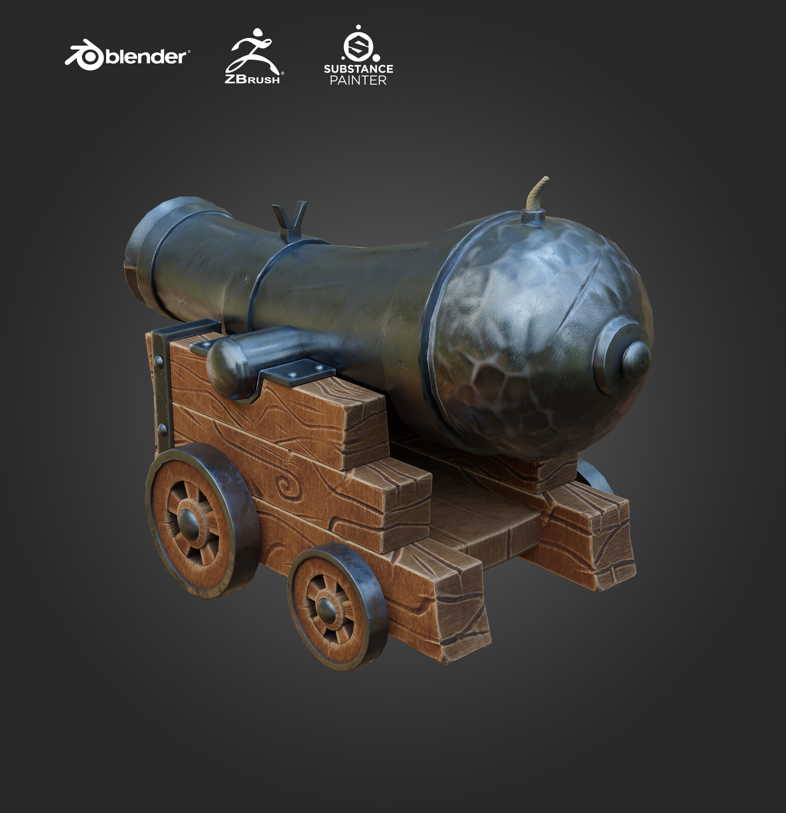 https://www.cgtrader.com/3d-models/military/armor/stylized-cannon-game-ready