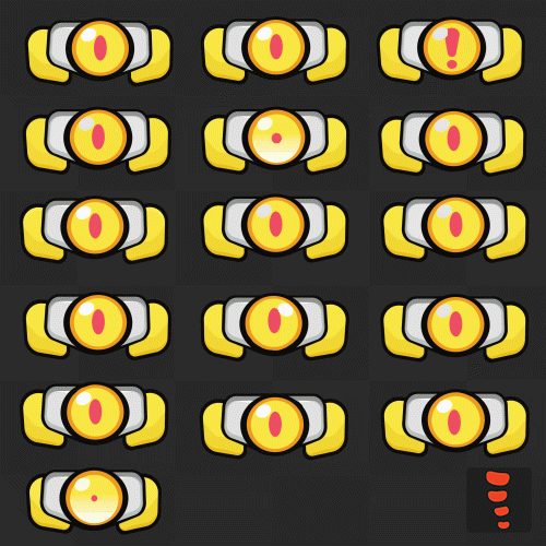 The many emotions that the Bioblocks use randonly ingame. (in a future some would be reactions to happennings and enviroments)