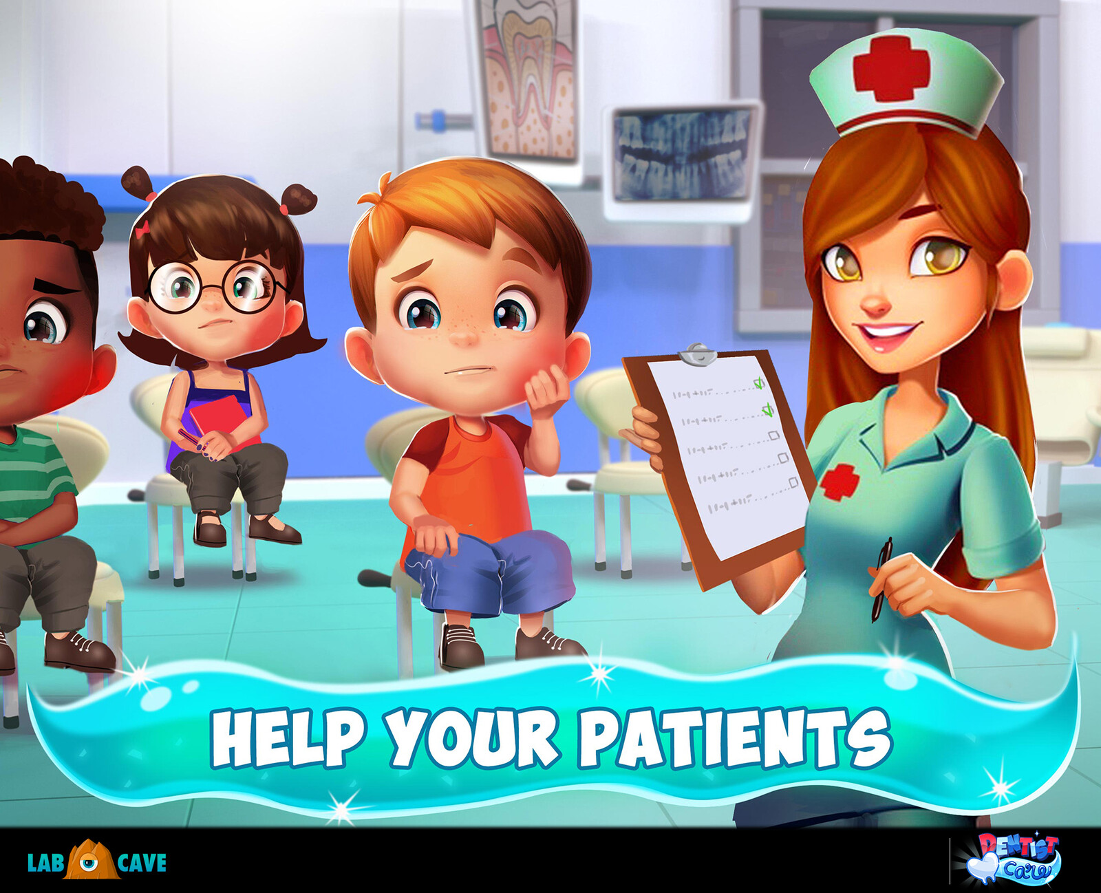 LAB CAVE - Dentist Care - CRO assets for iTunes Connect