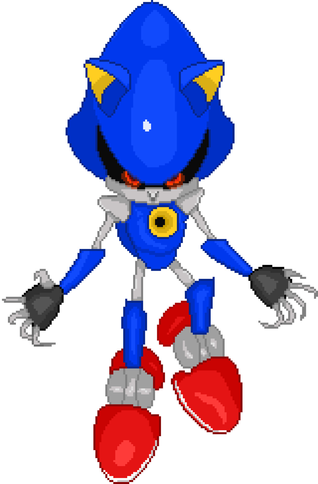 FoxgilrsEnjoyer - Metal Sonic fanart