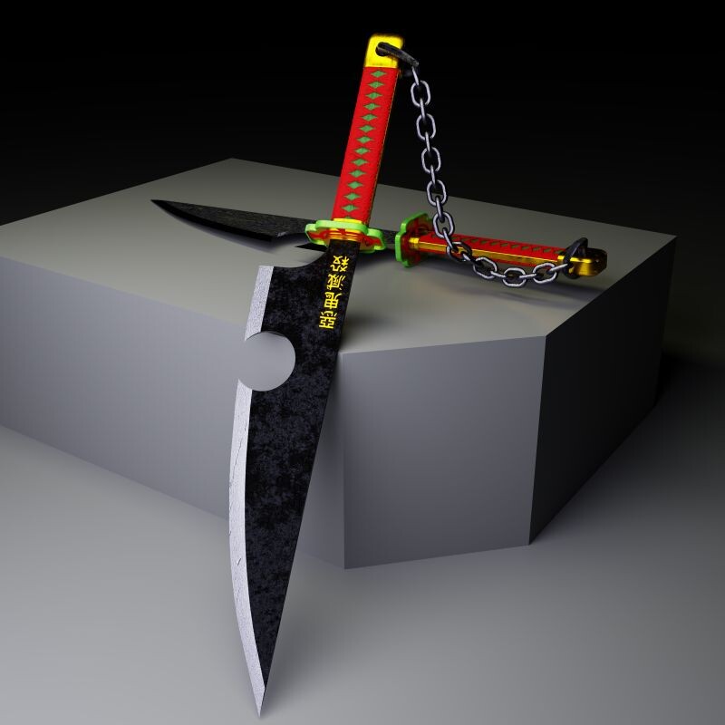ArtStation - Dual Blade Dagger