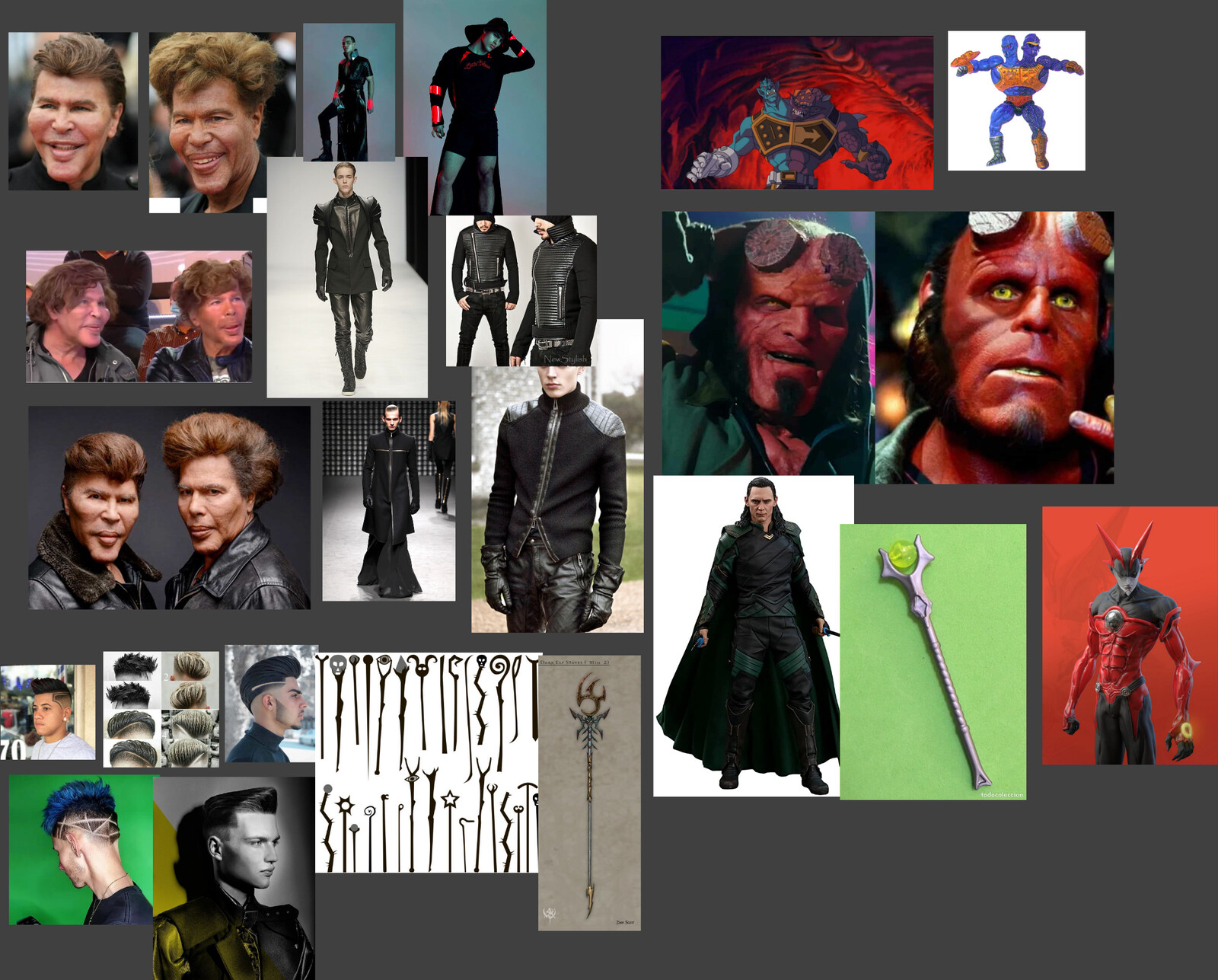 Characters Moodboard.
