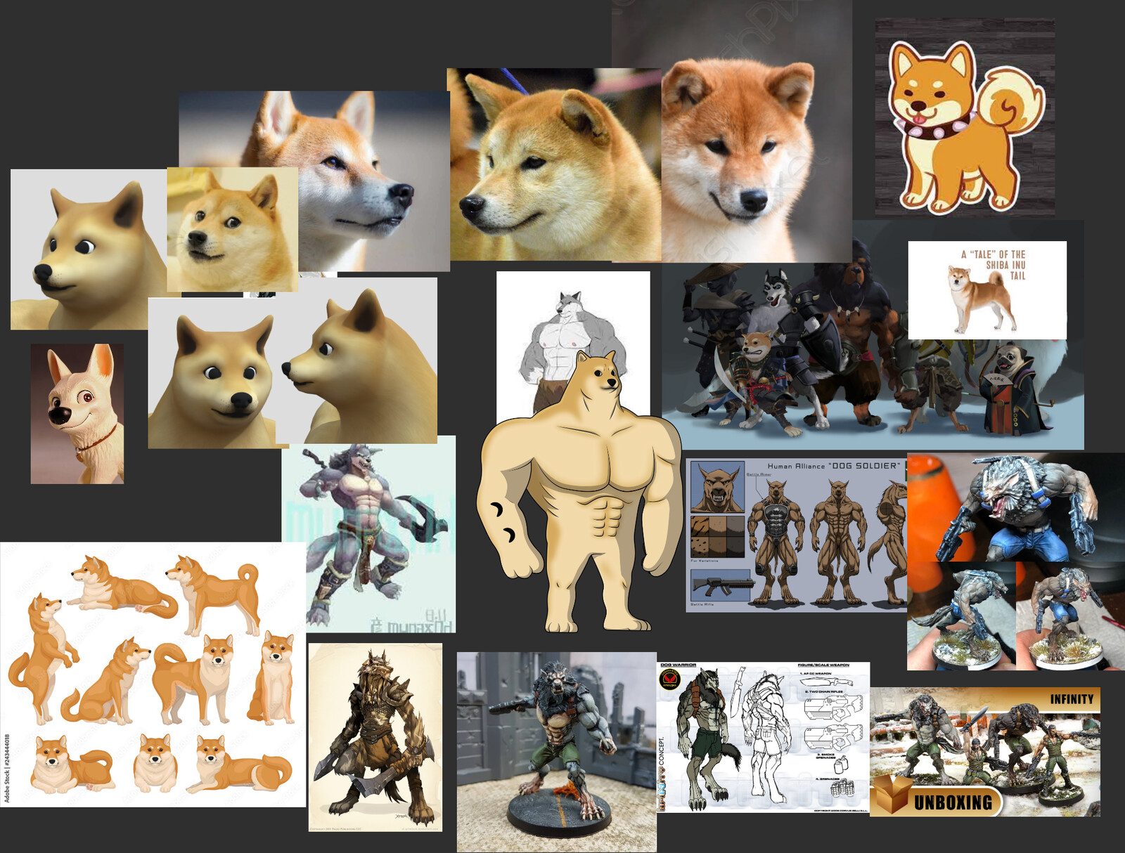 Character Moodboard.