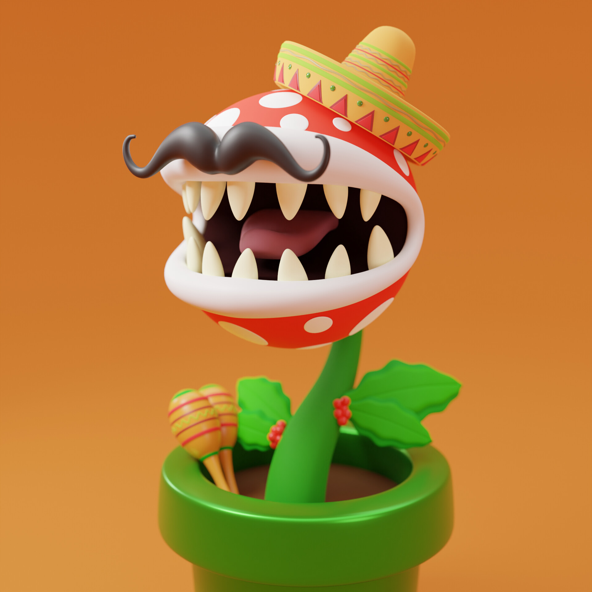 PELUSO - Piranha Plant... But it's Mexican