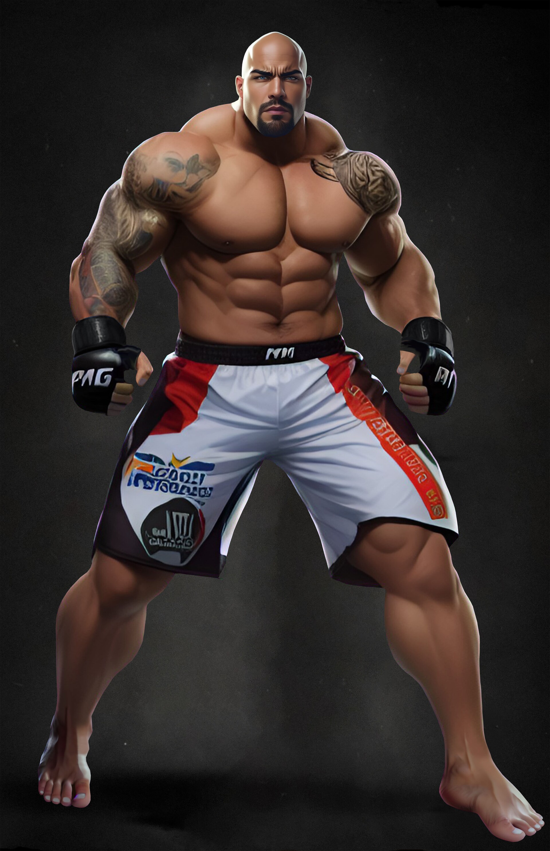 ArtStation - OC MMA Fighter: Krov Borya
