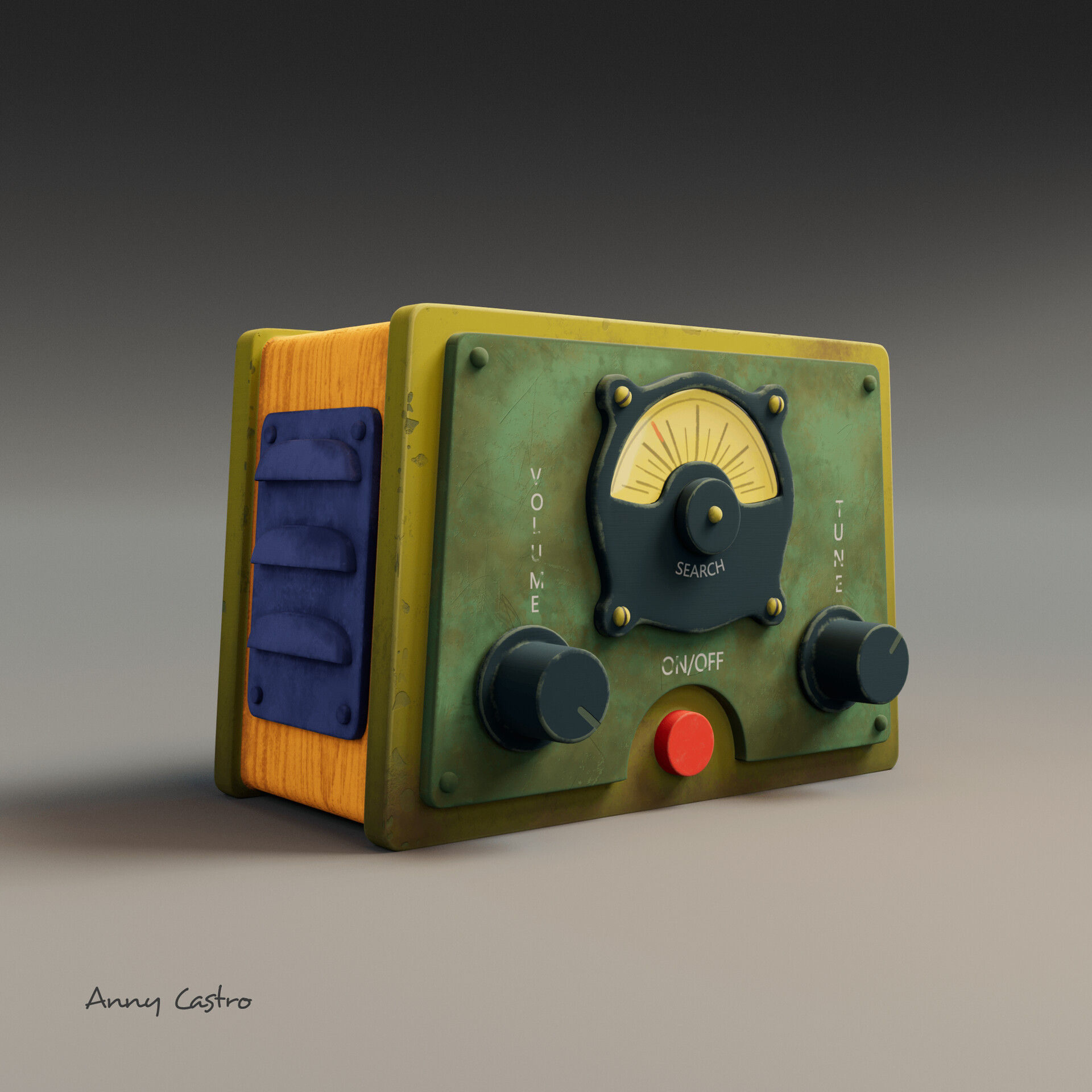 ArtStation Radio prop