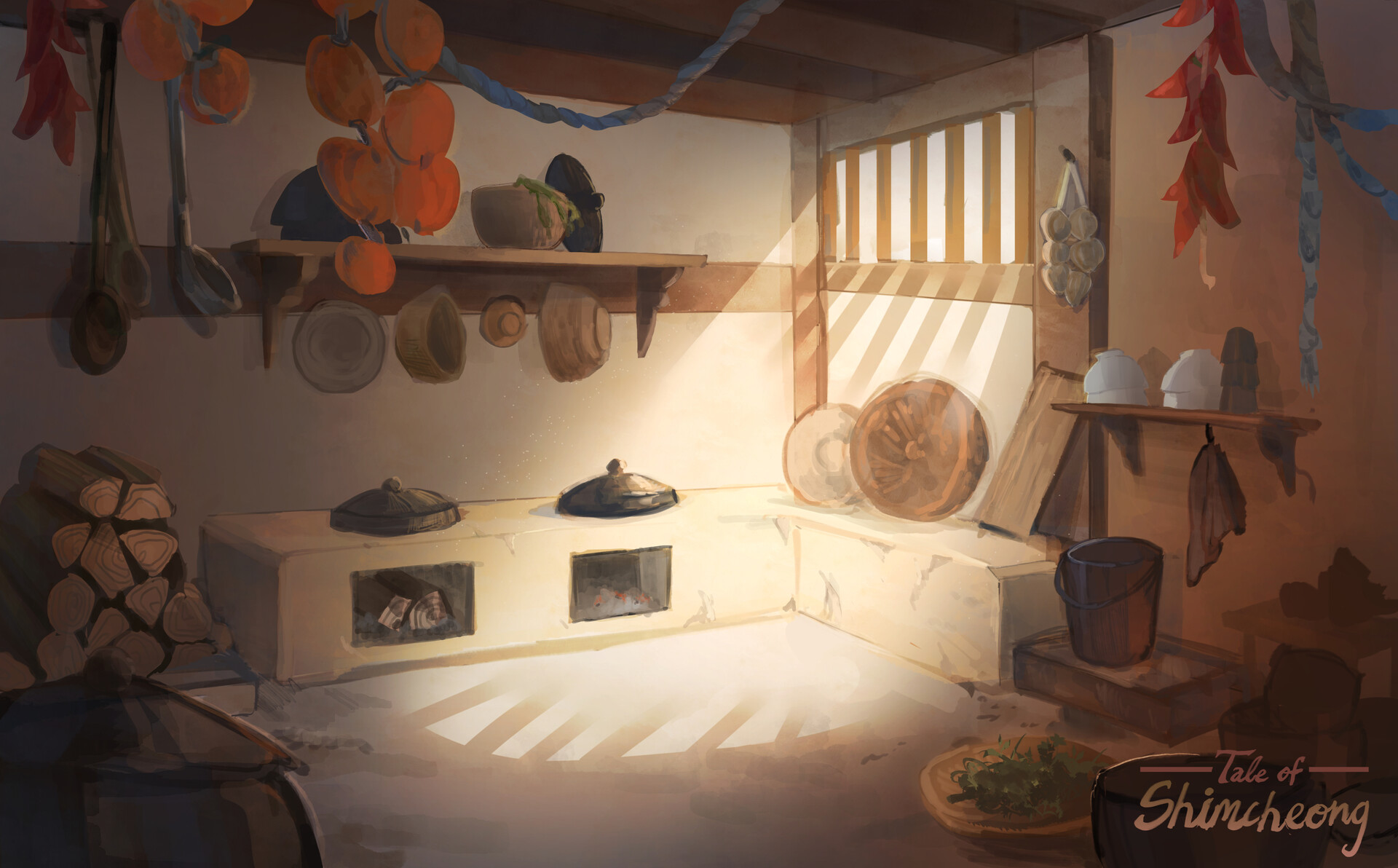 ArtStation - A Korean Kitchen