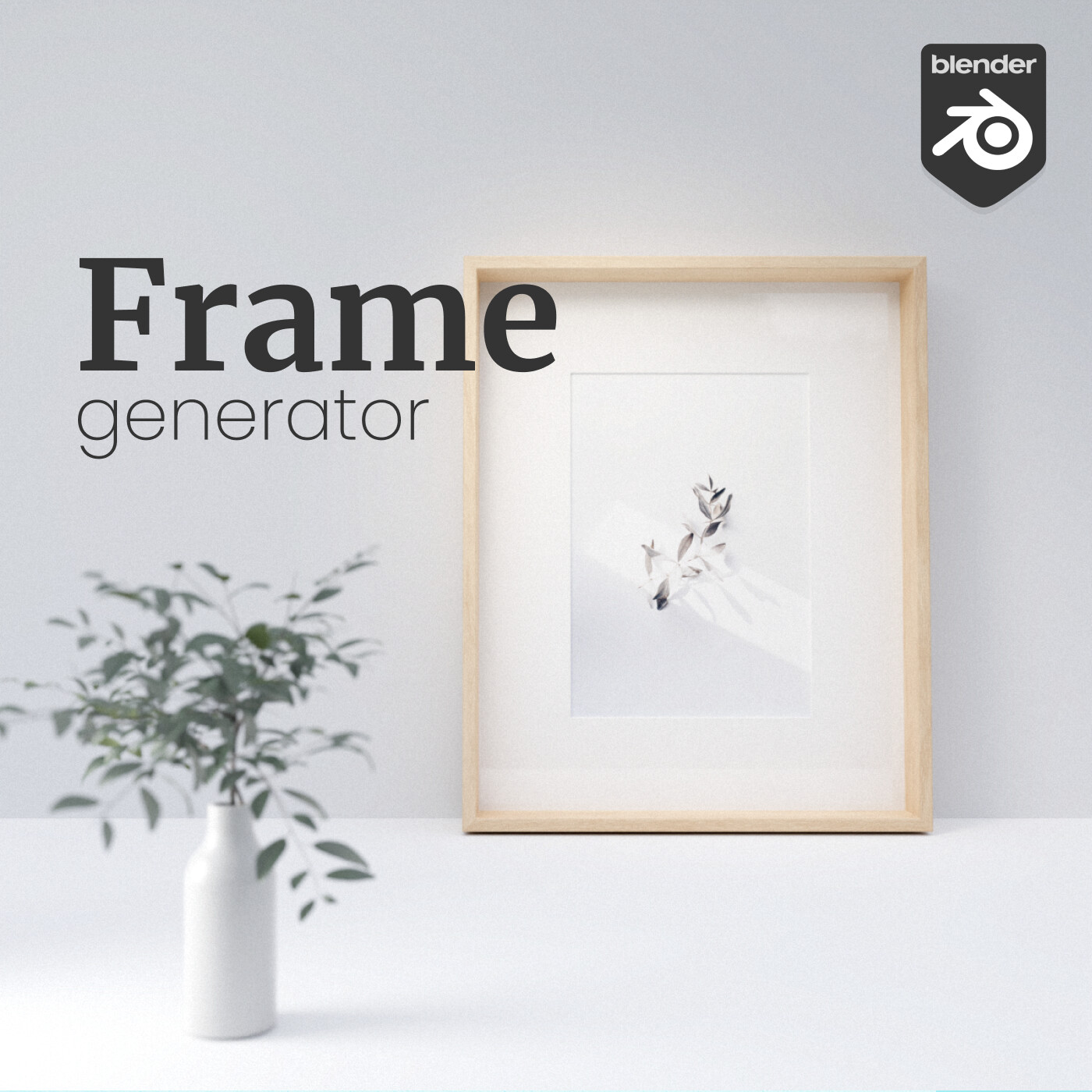 ArtStation Picture Frame Generator