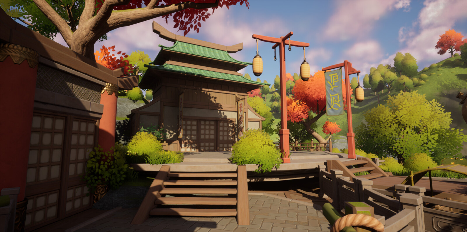 Japanese Little Town