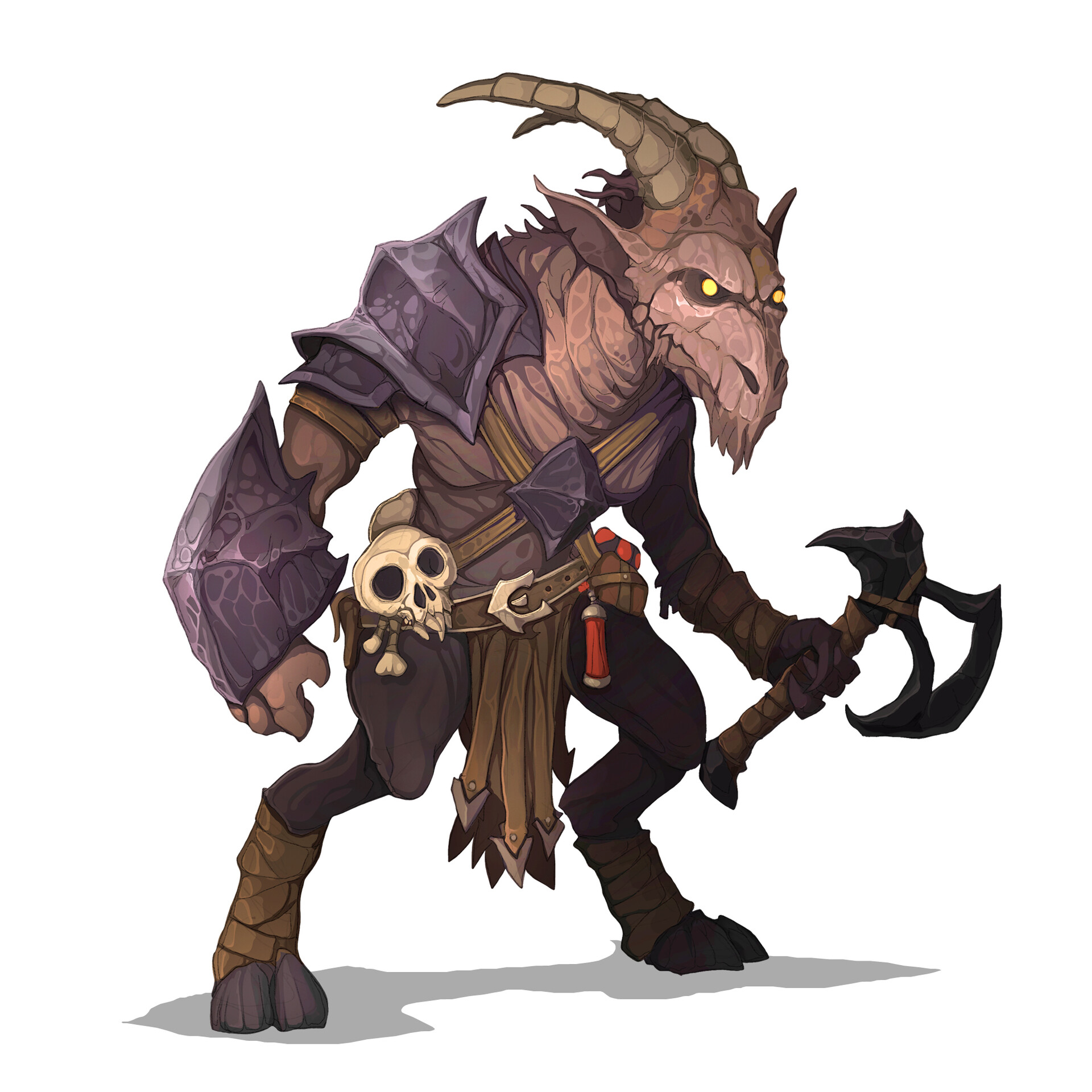 ArtStation - Beastman Raider