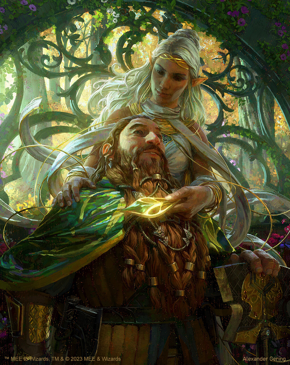 ArtStation L rien Brooch MTG