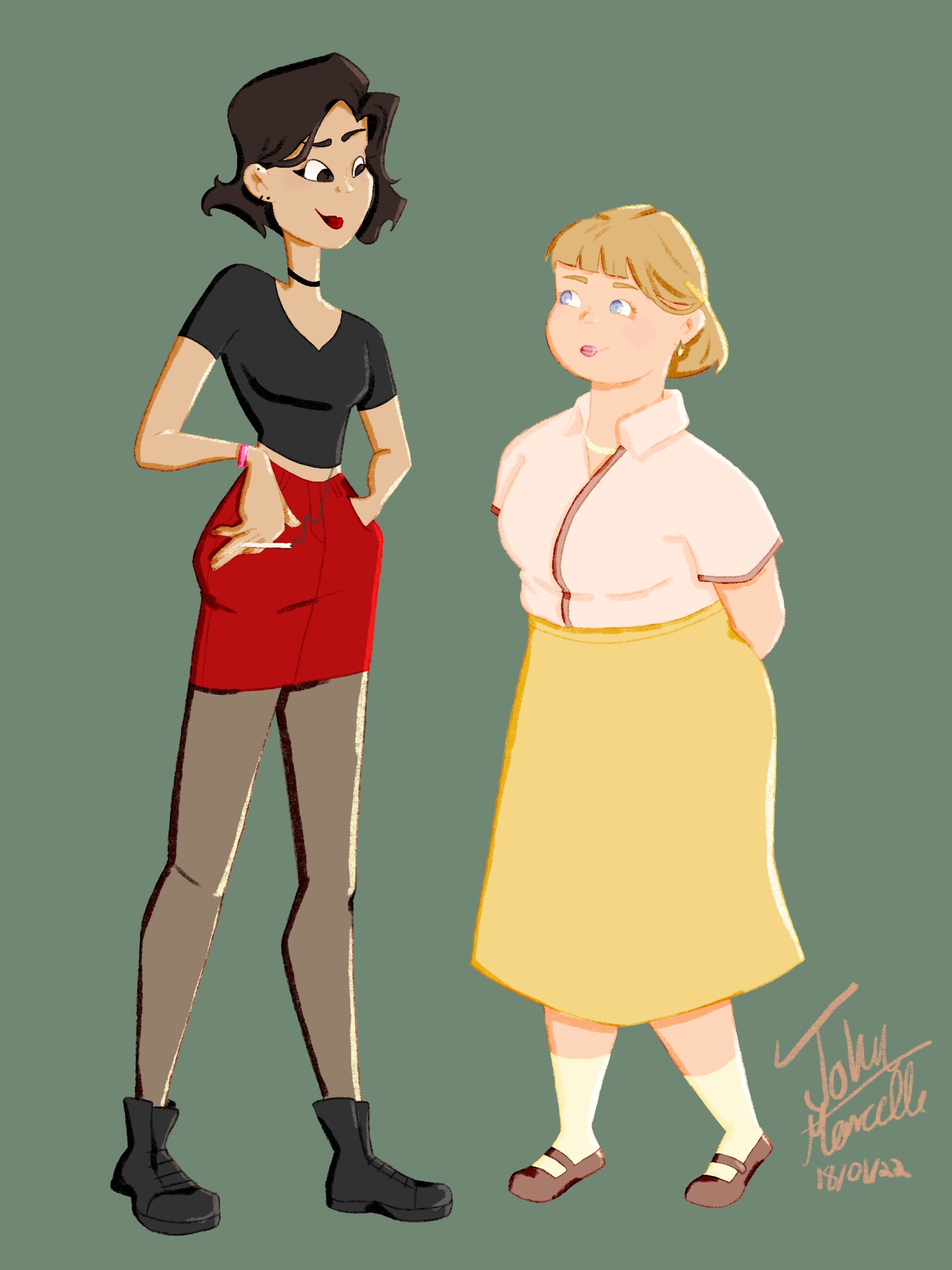 Artstation Lesbian Grease