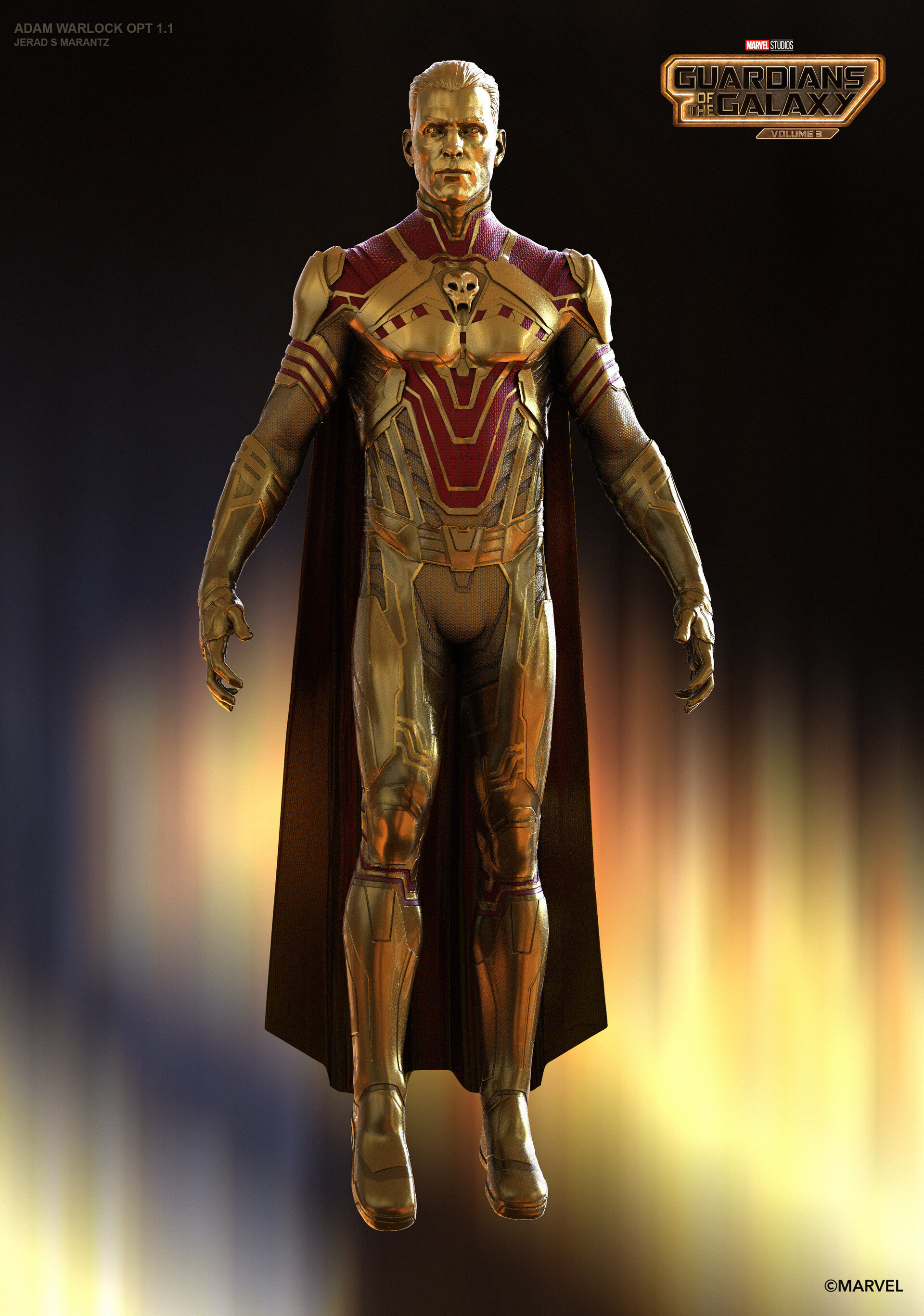 Jerad S. Marantz - Adam Warlock Designs : Guardians of the Galaxy Vol. 3