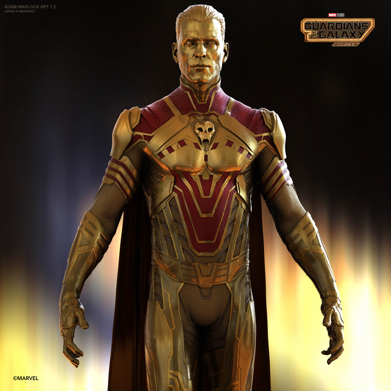 Adam Warlock Designs : Guardians of the Galaxy Vol. 3